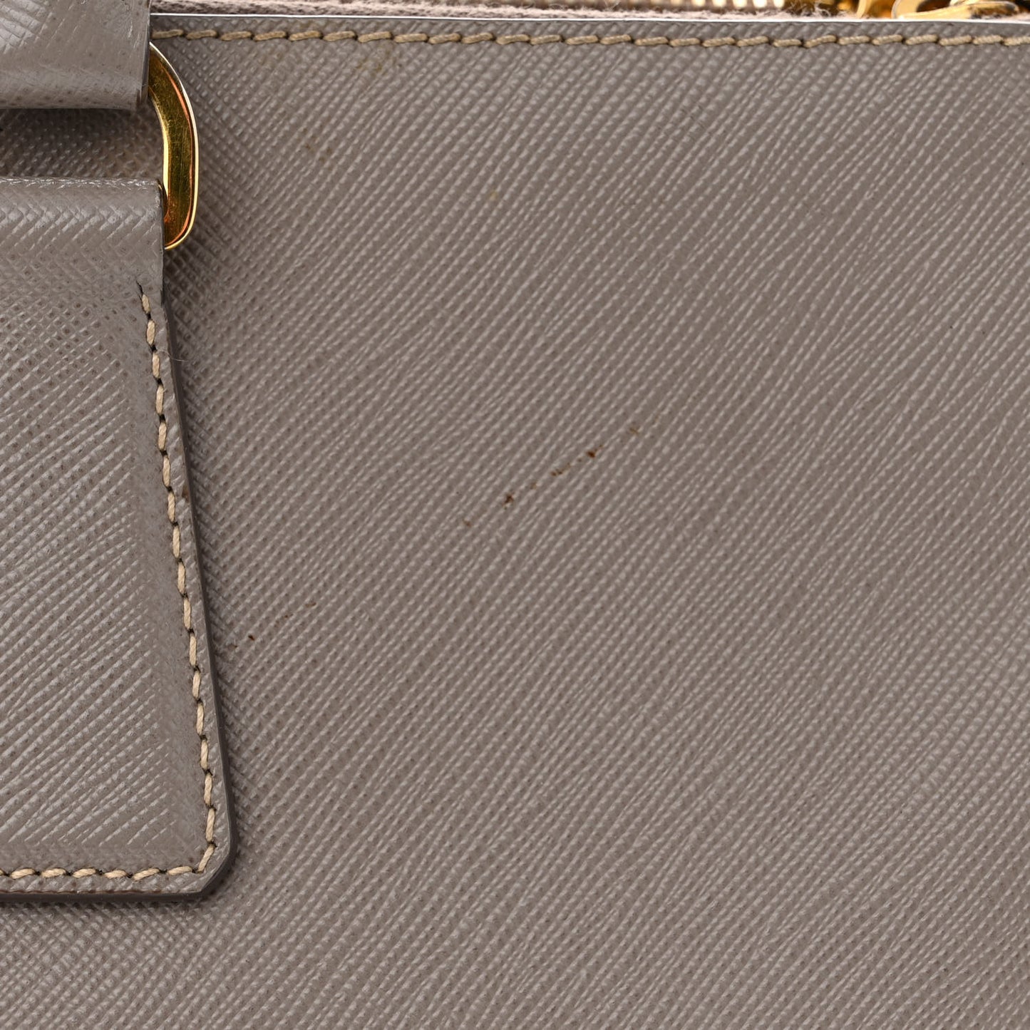 Saffiano Large Galleria Double Zip Tote Argilla