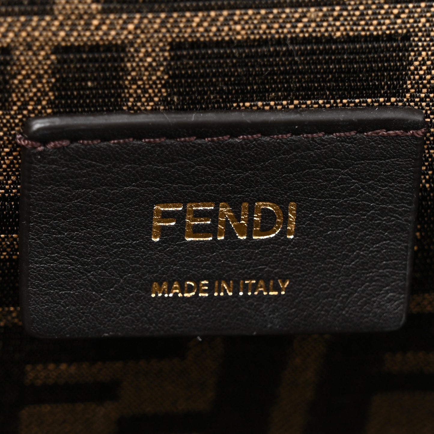 Shiny Nappa Small Fendi First Dove Gray