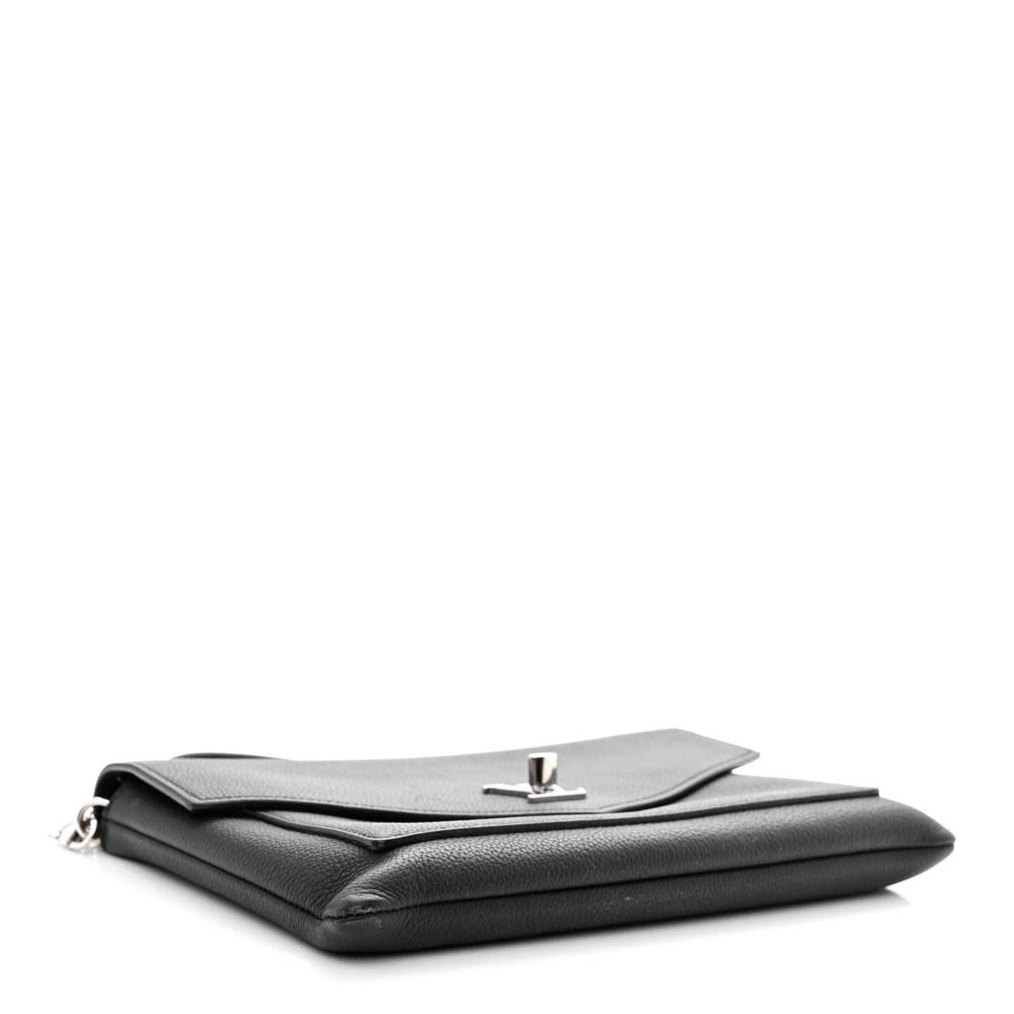 Soft Calfskin My Lockme Pochette Black