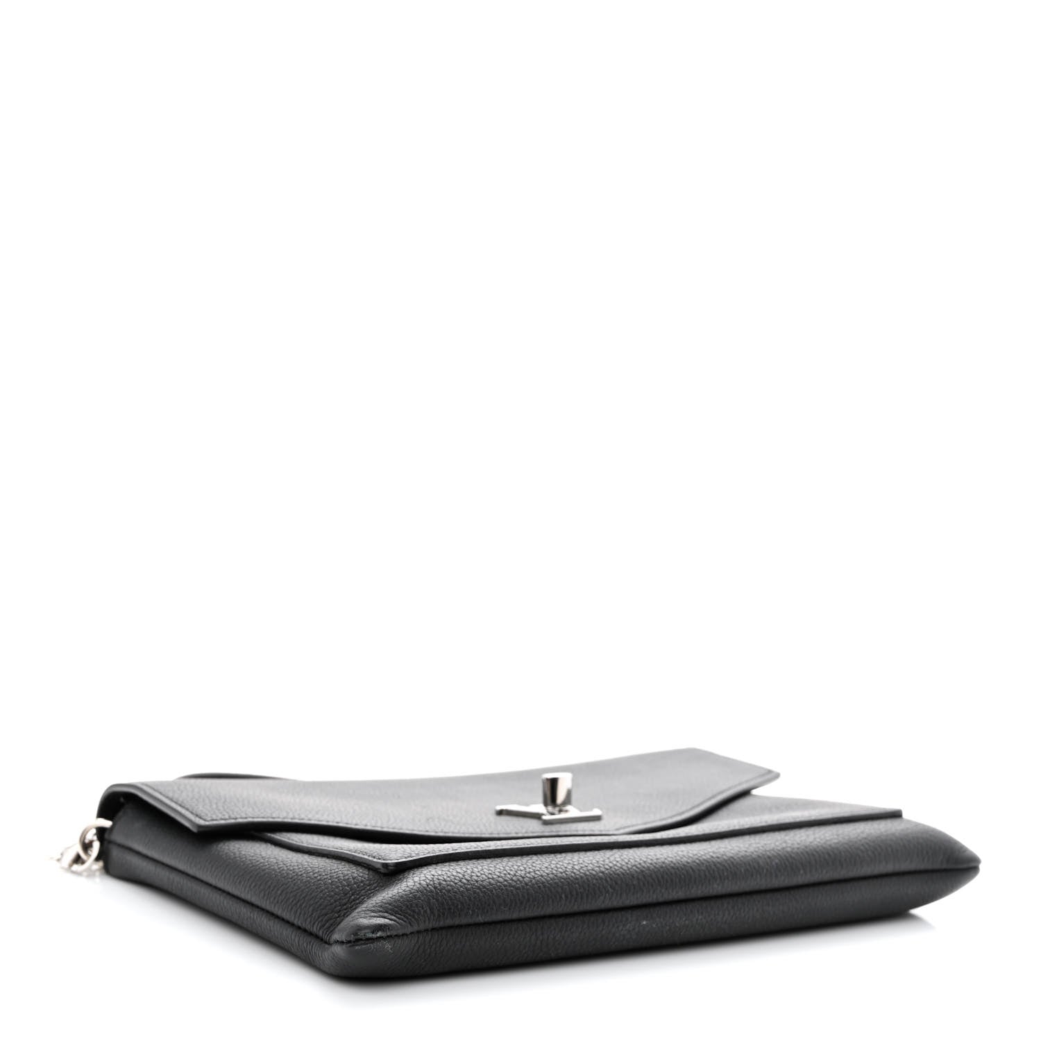 Louis Vuitton Soft Calfskin My Lockme Pochette Black 4 of 13