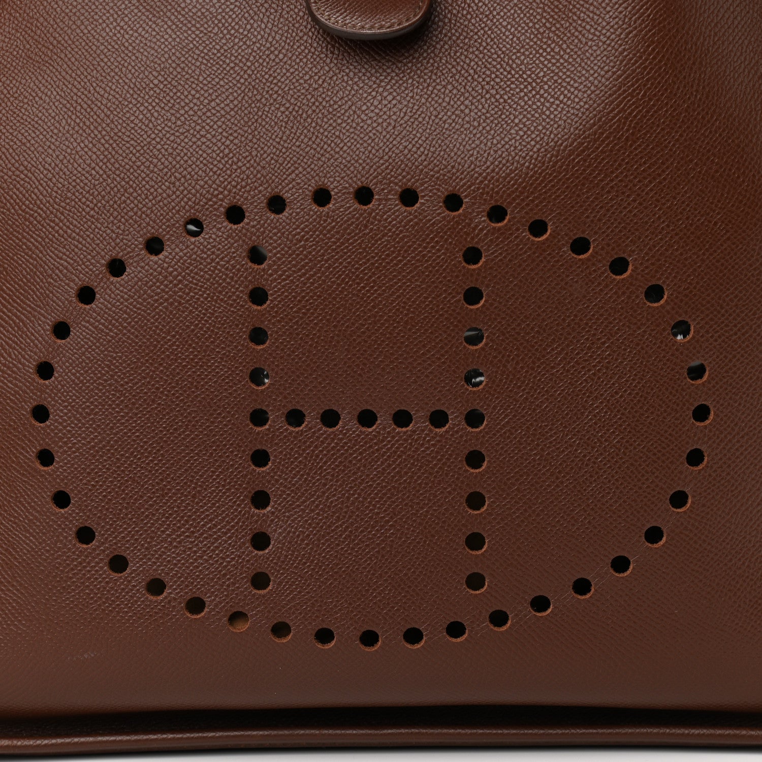 Hermes Courchevel Evelyne GM Chocolate 7 of 9