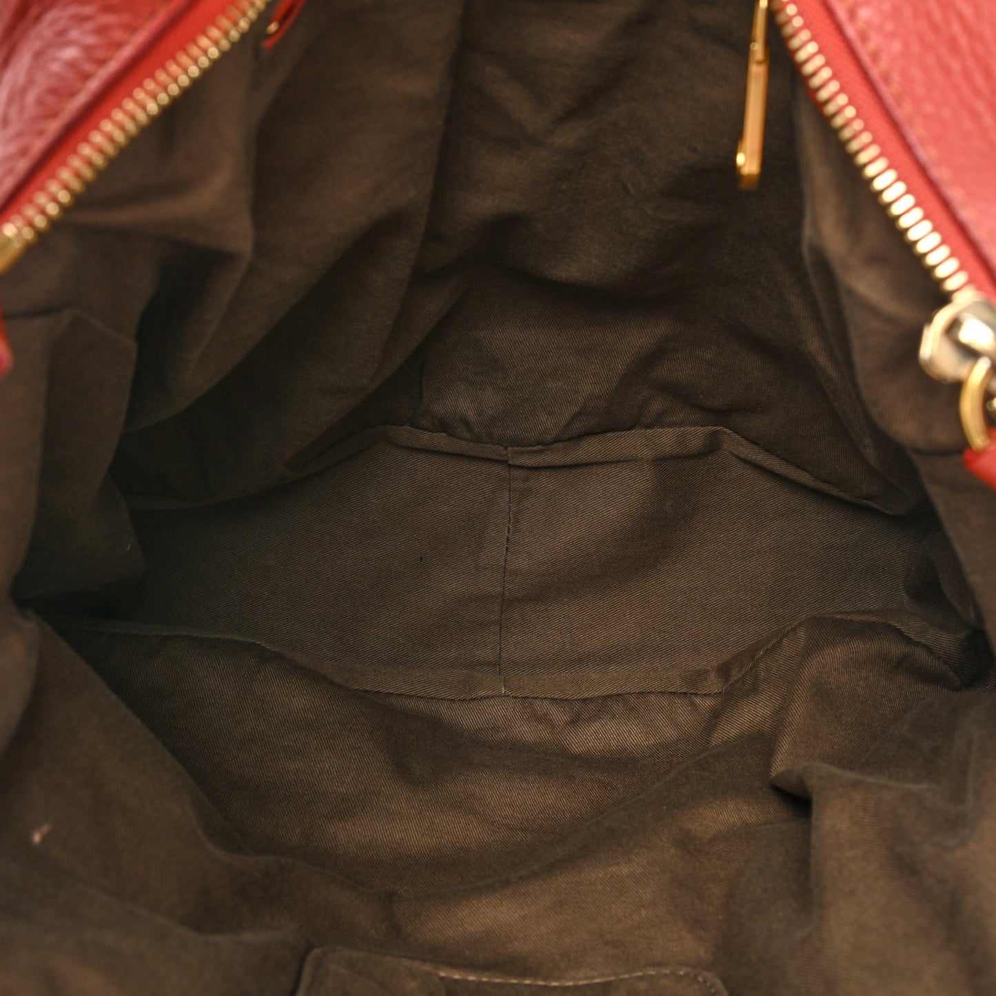 Calfskin Large Marcie Satchel Maple Leaf