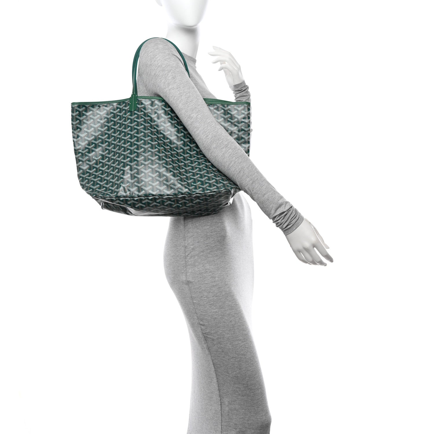 Goyard Goyardine Saint Louis PM Green 2 of 11