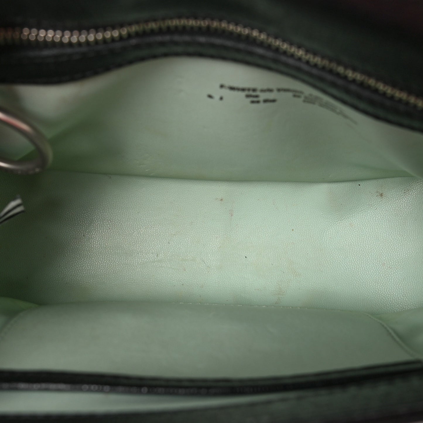 Calfskin Diag Flap Bag Black White