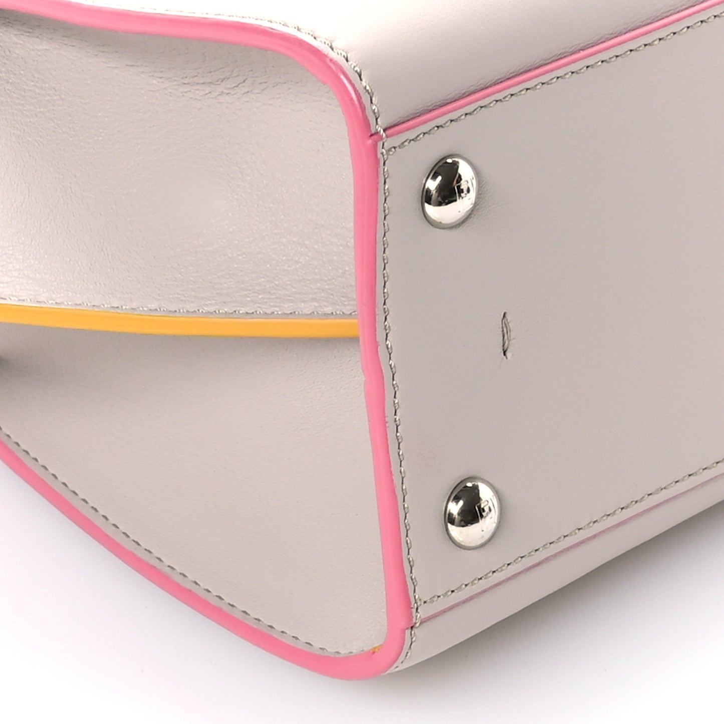 Vitello Dolce Mini 3Jours Tote Grigio Polvere