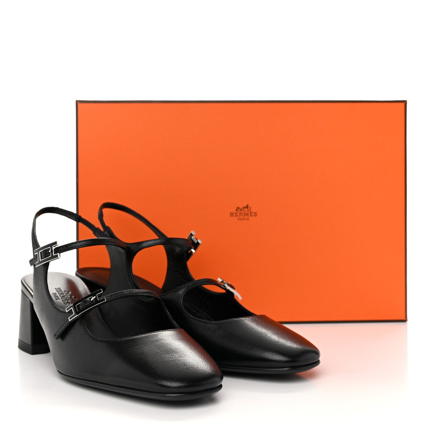 Goatskin Jackie 50 Pumps 37.5 Black