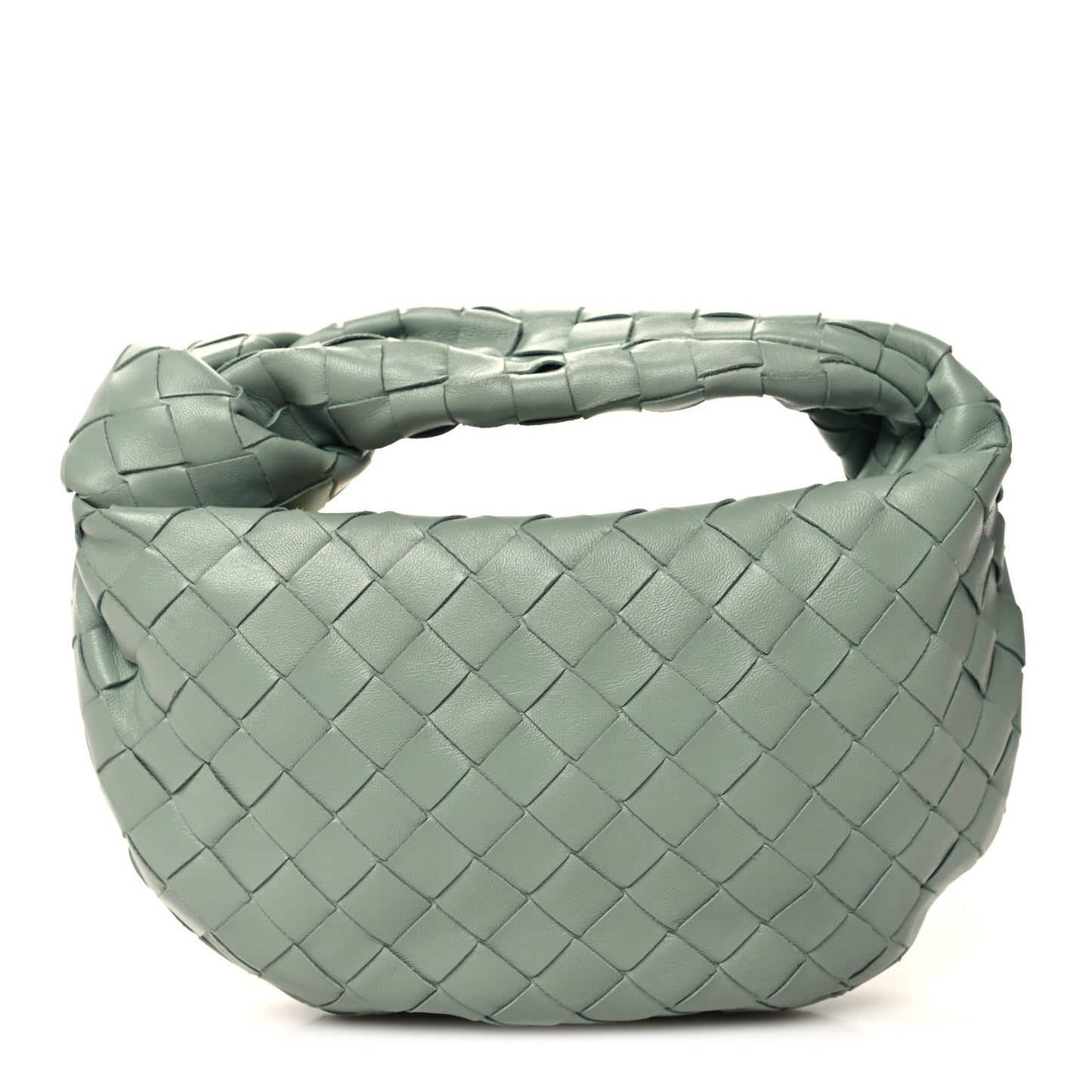 Nappa Intrecciato Mini Jodie New Sauge
