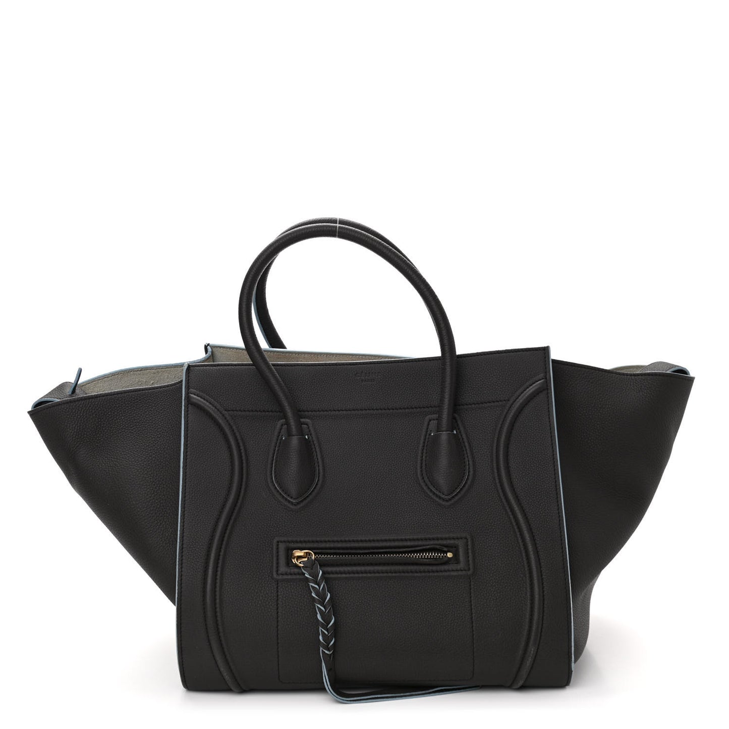 Baby Grained Calfskin Medium Phantom Luggage Anthracite