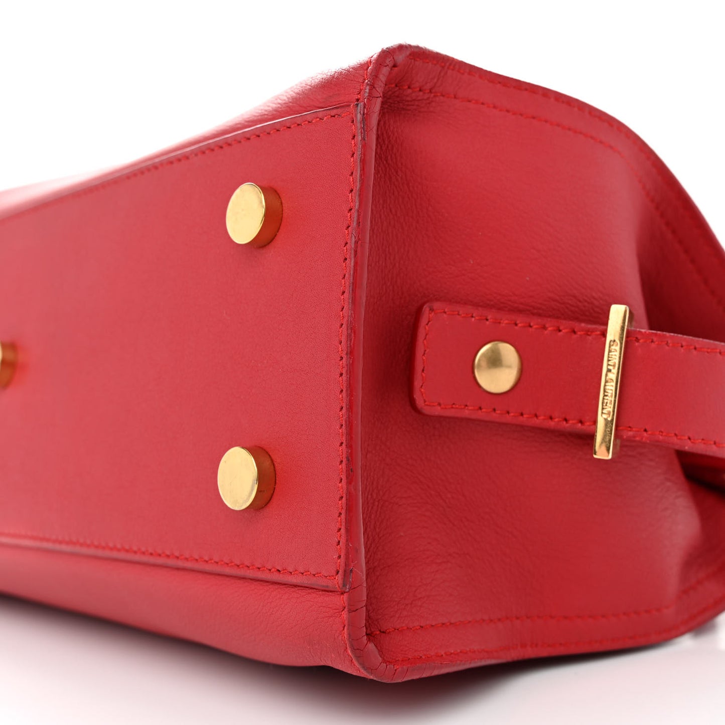 Calfskin Baby Monogram Cabas Red