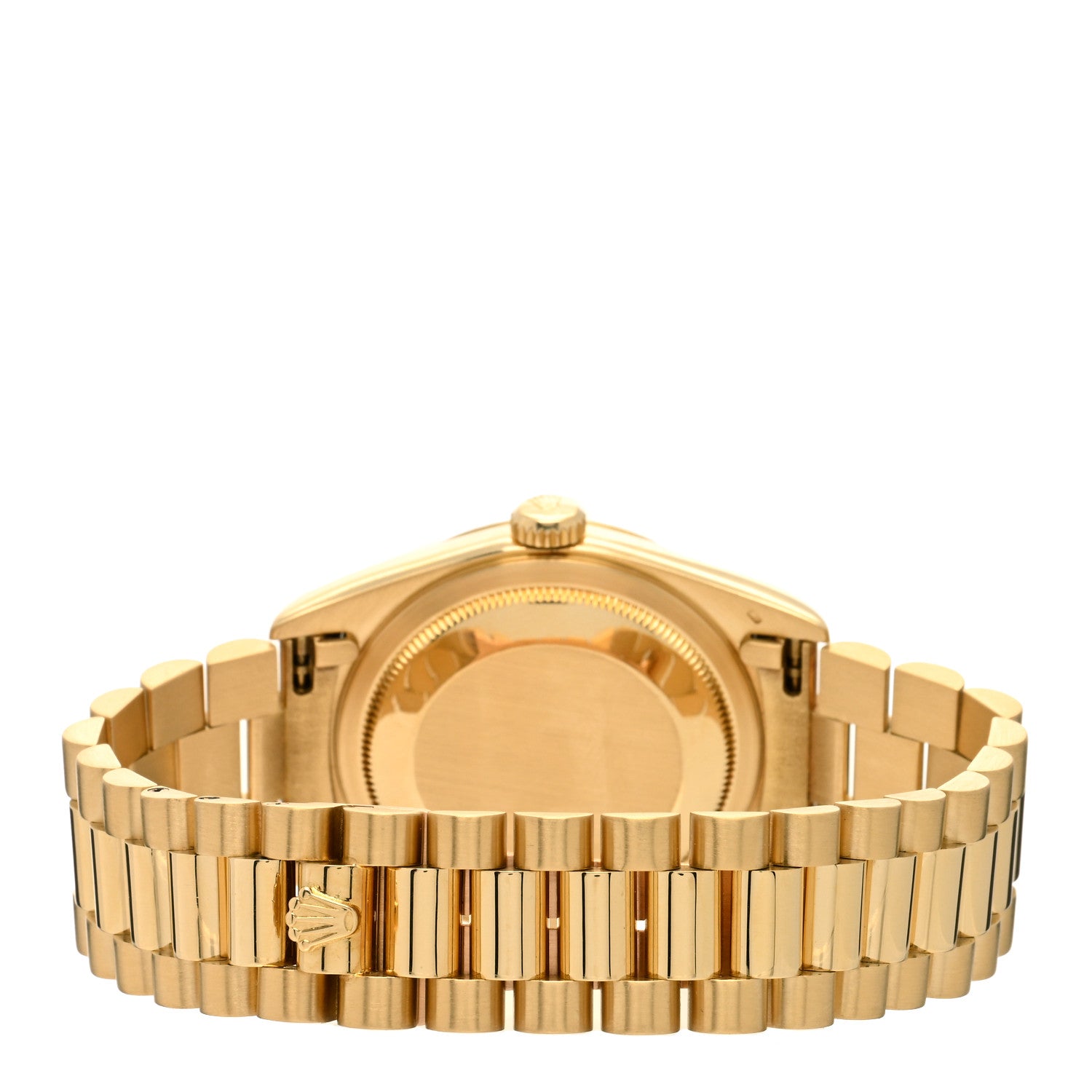 Rolex 18K Yellow Gold Diamond 36mm Oyster Perpetual Day-Date President Watch Champagne 18238 3 of 5