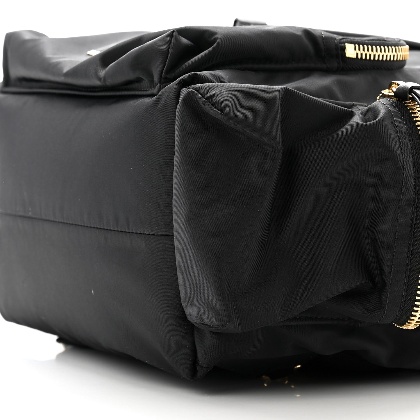 Nylon Medium Rucksack Backpack Black