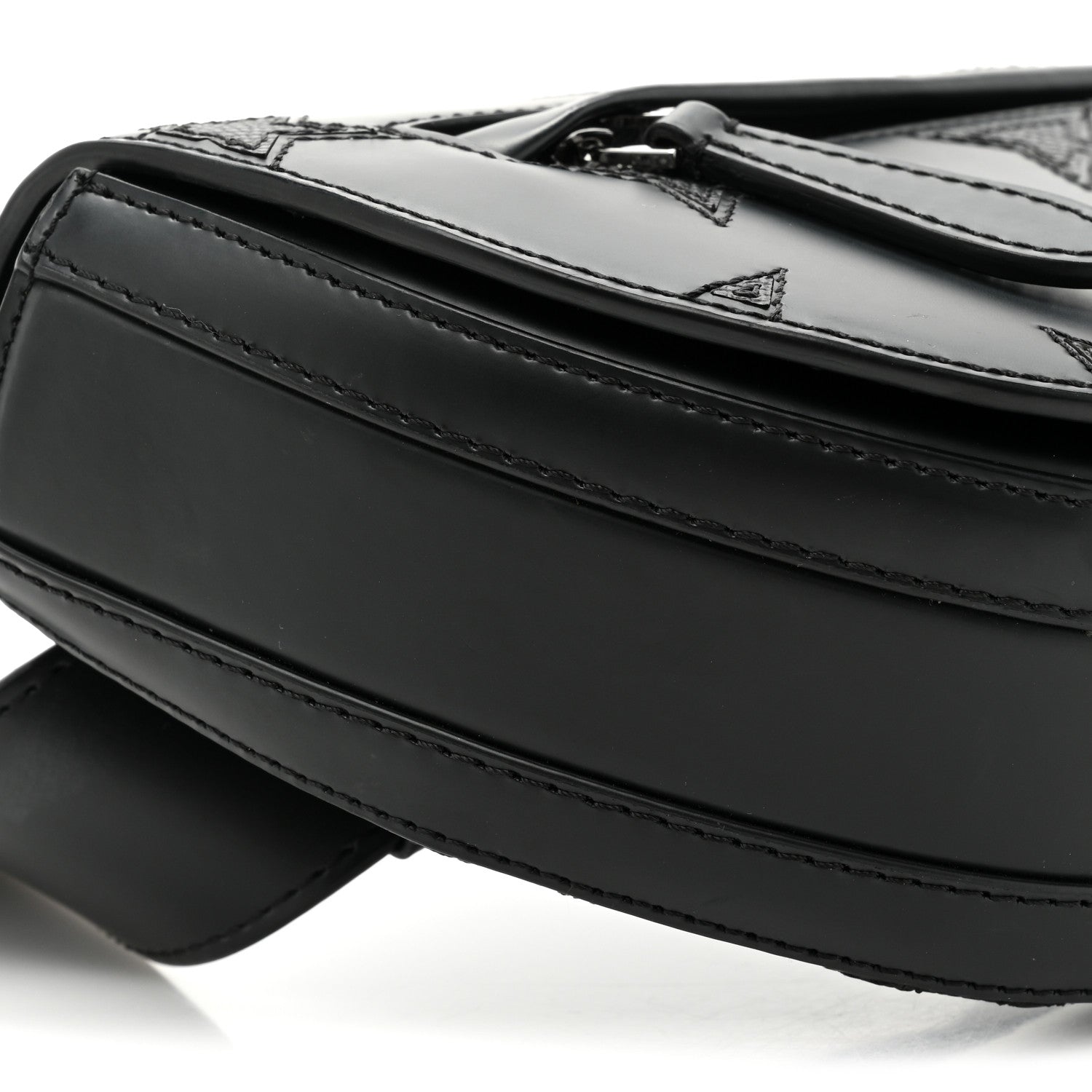 Burberry Calfskin Small Star Olympia Belt Bag Black 8 of 8