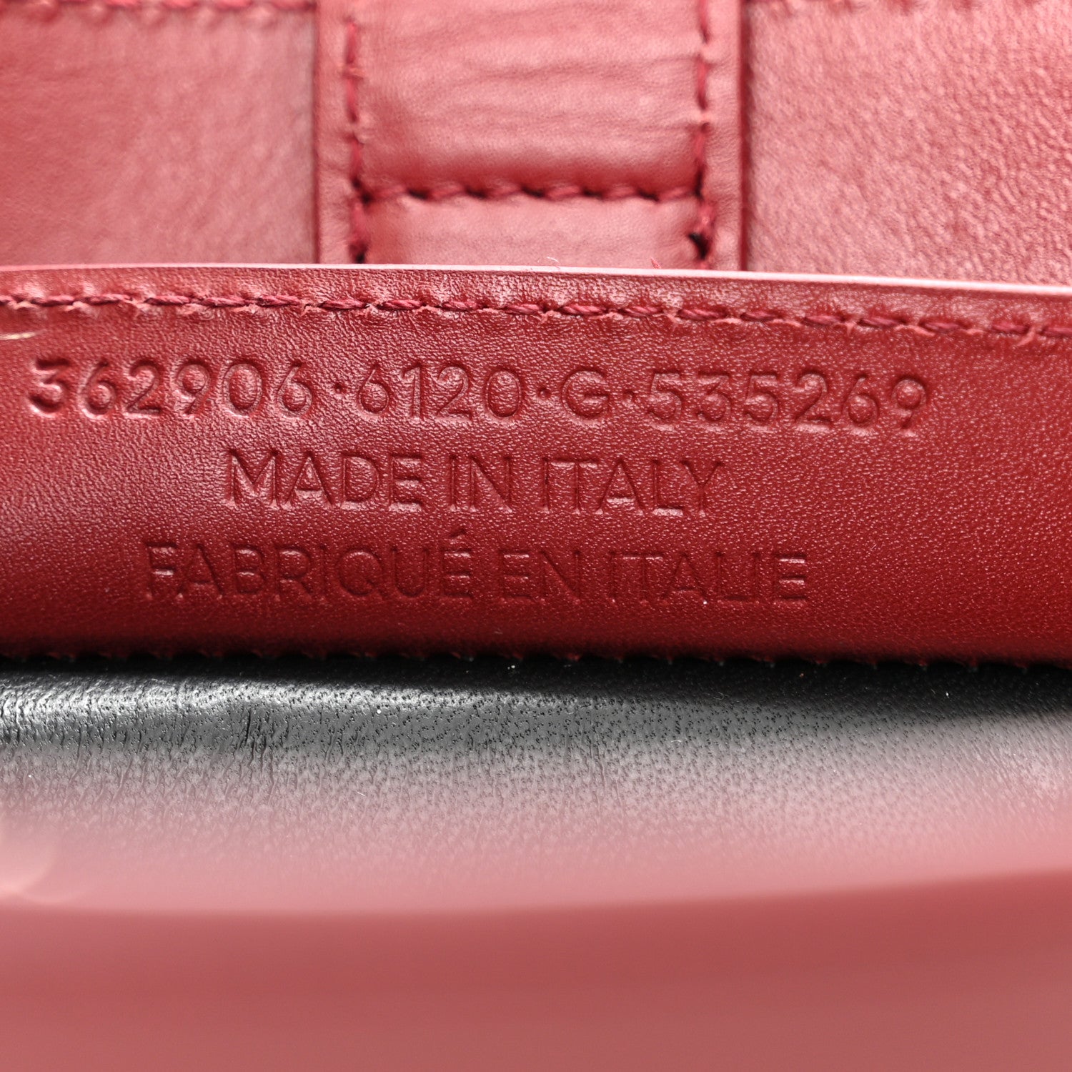 Balenciaga Calfskin Maillon Large Shopping Tote Rouge Bordeaux 6 of 10