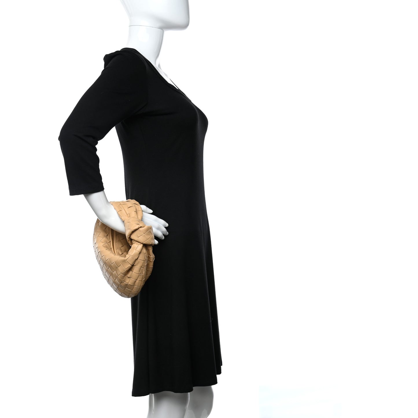 Nappa Intrecciato Mini Jodie Almond