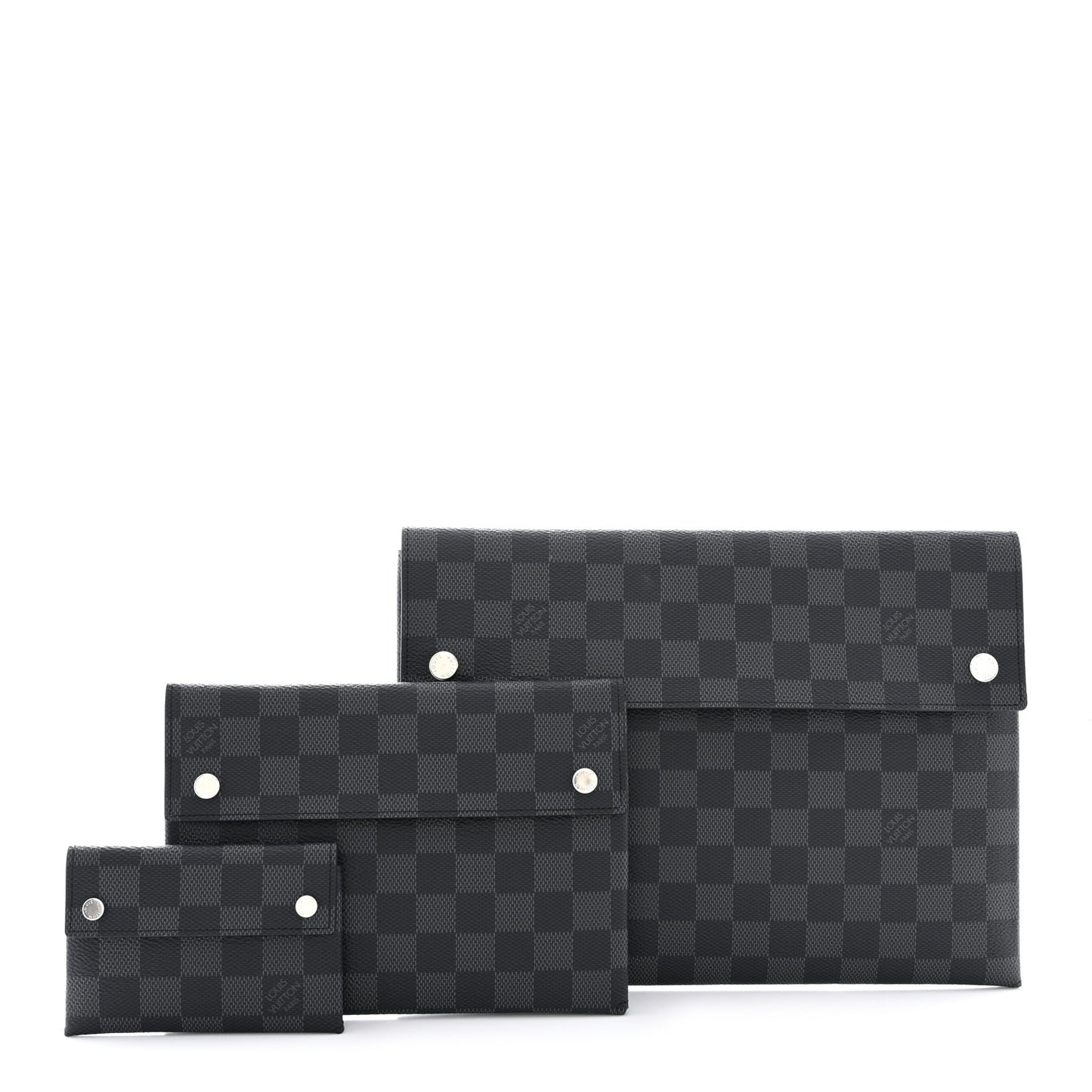 Damier Graphite Alpha Triple Pochette