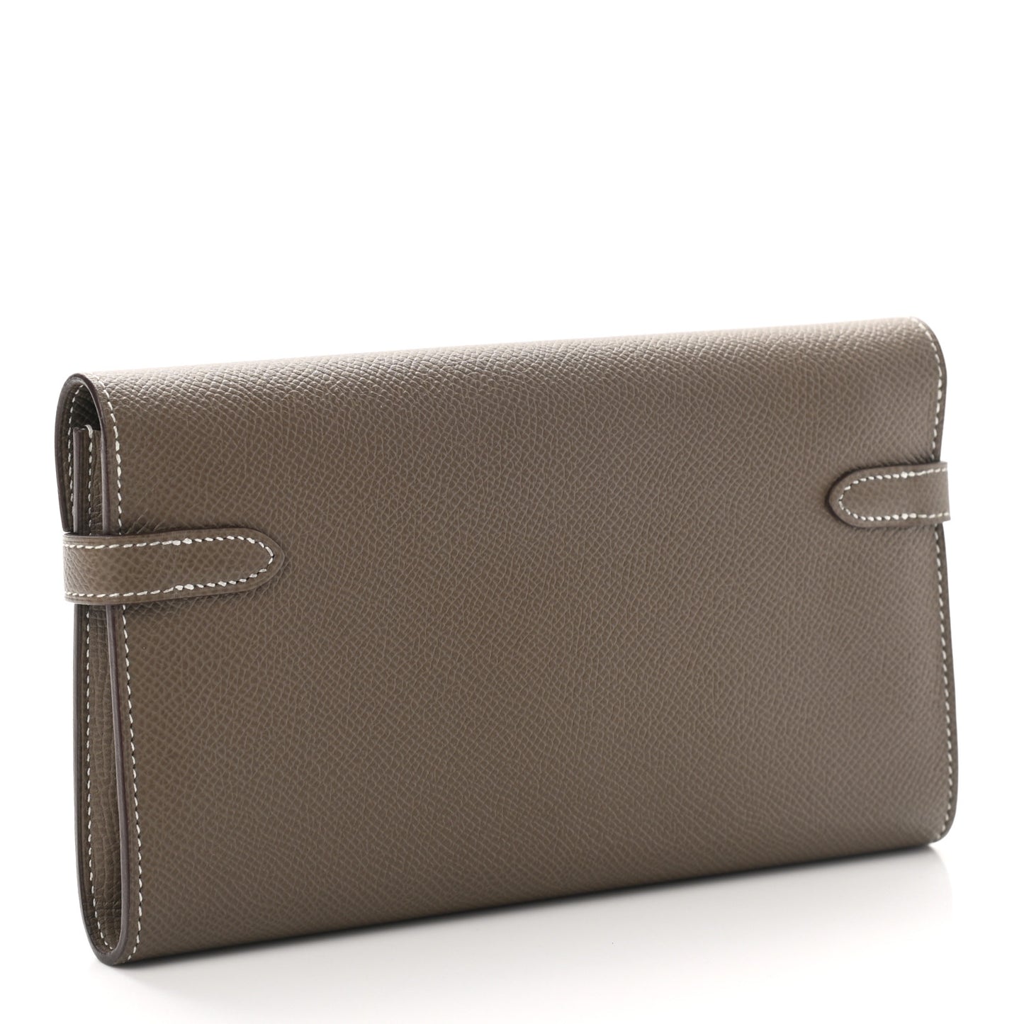 Epsom Kelly Longue Wallet Etoupe