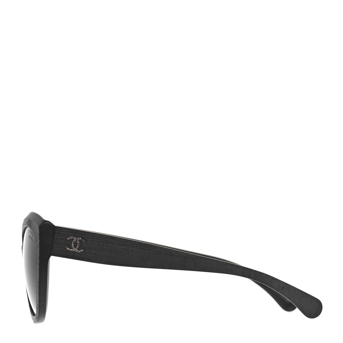 Acetate Polarized Butterfly Signature Sunglasses 5331 Black