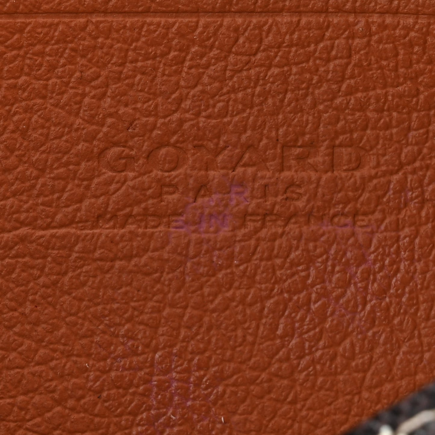 Goyardine Plumet Wallet Clutch Black Gold