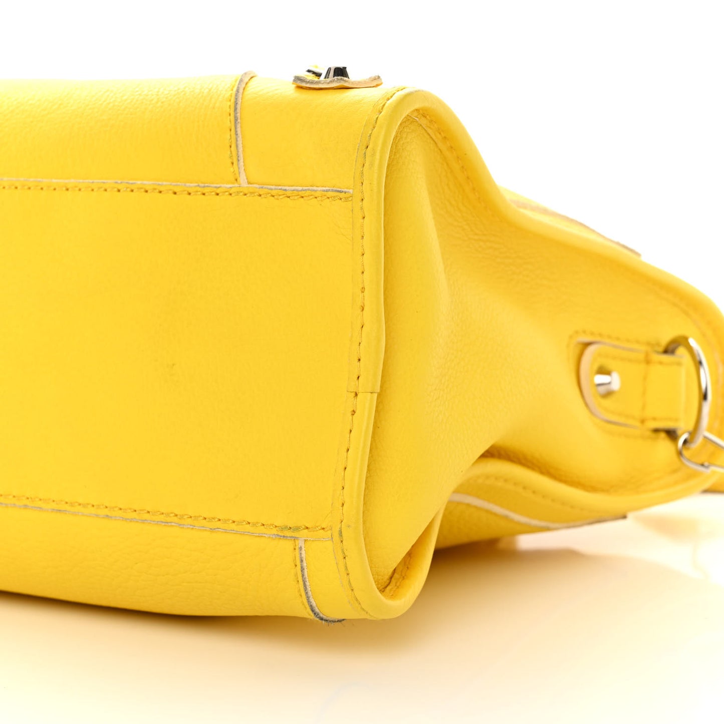 Vibrato Calfskin Classic Silver Hardware City Jaune Soleil