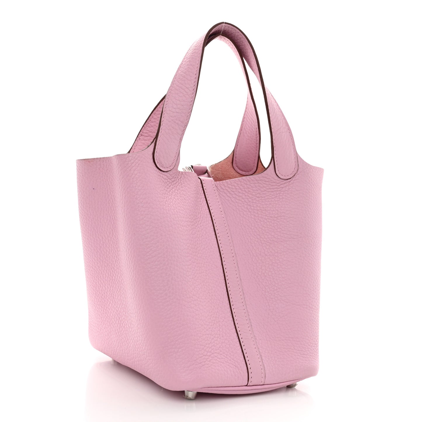 Taurillon Clemence Picotin Lock 18 PM Mauve Sylvestre