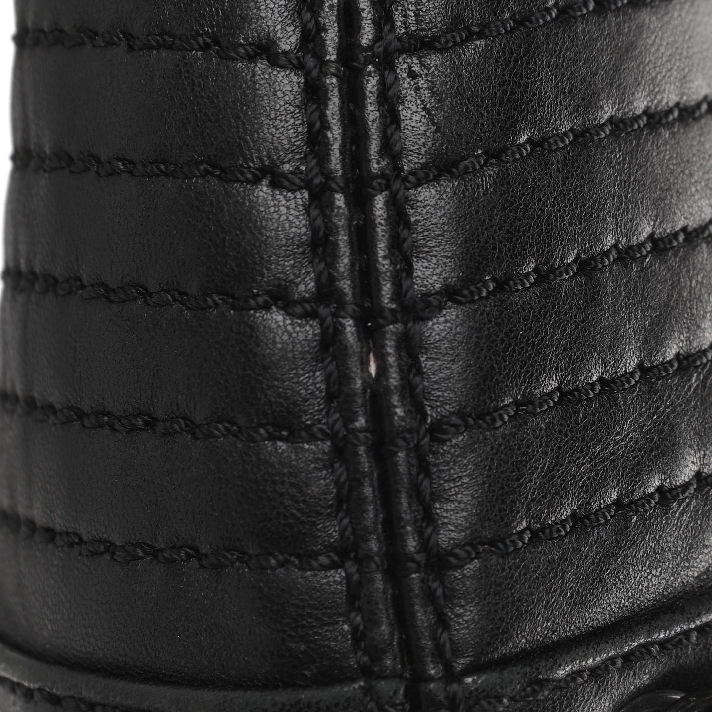 Lambskin Small Tassel Shoulder Bag Black