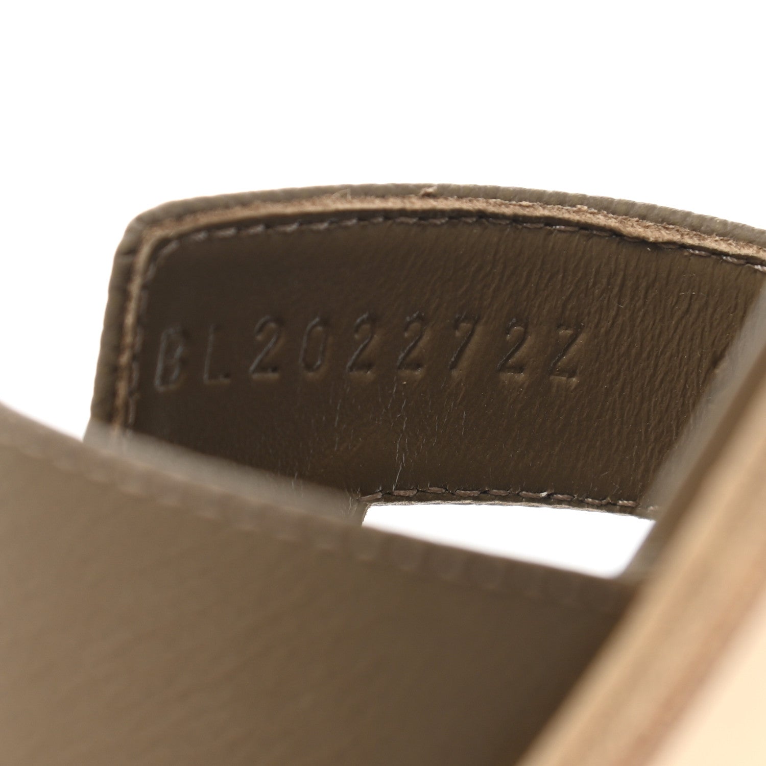 Hermes Epsom Oran Sandals 37 Etoupe 8 of 9