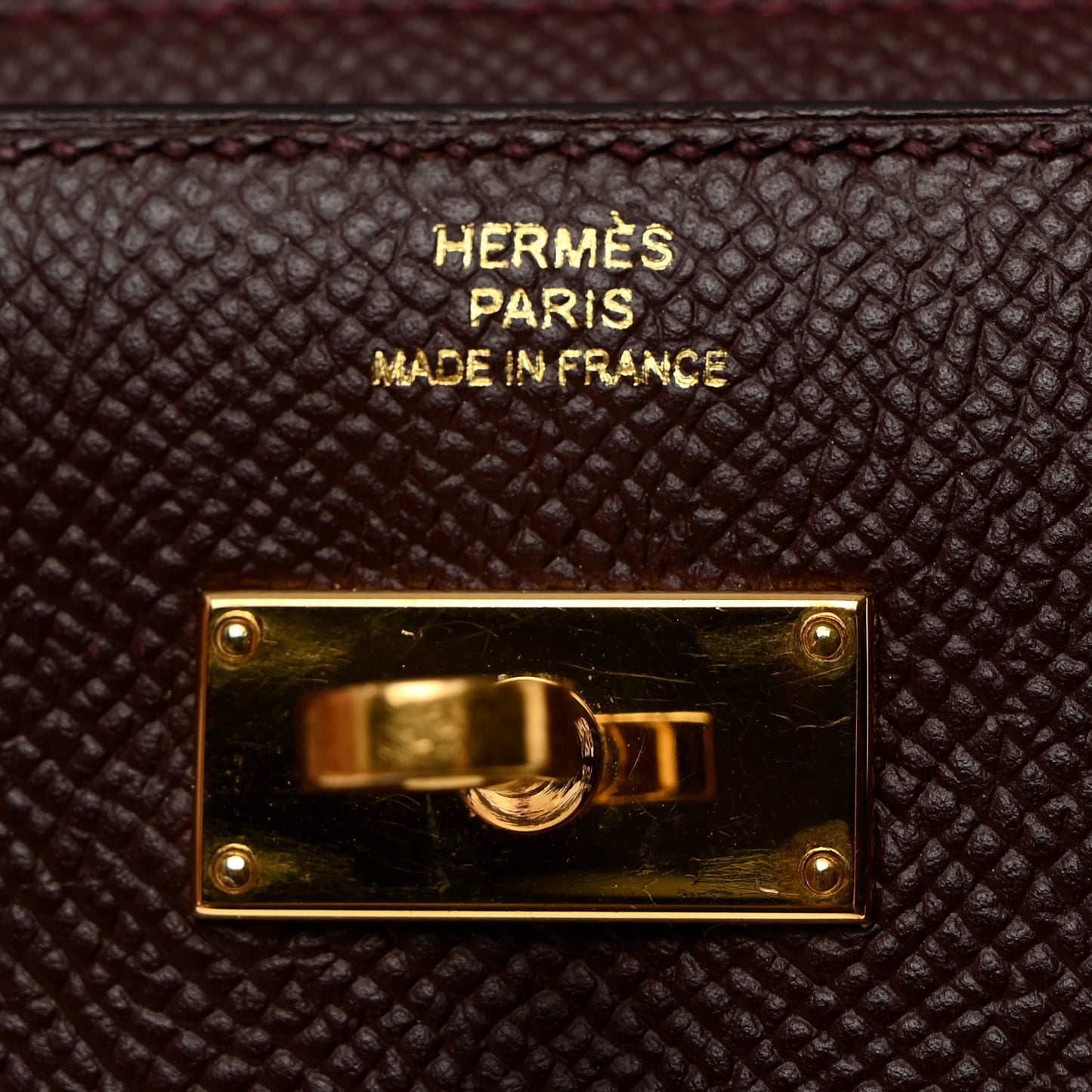 Epsom Medium Kelly Wallet Bordeaux