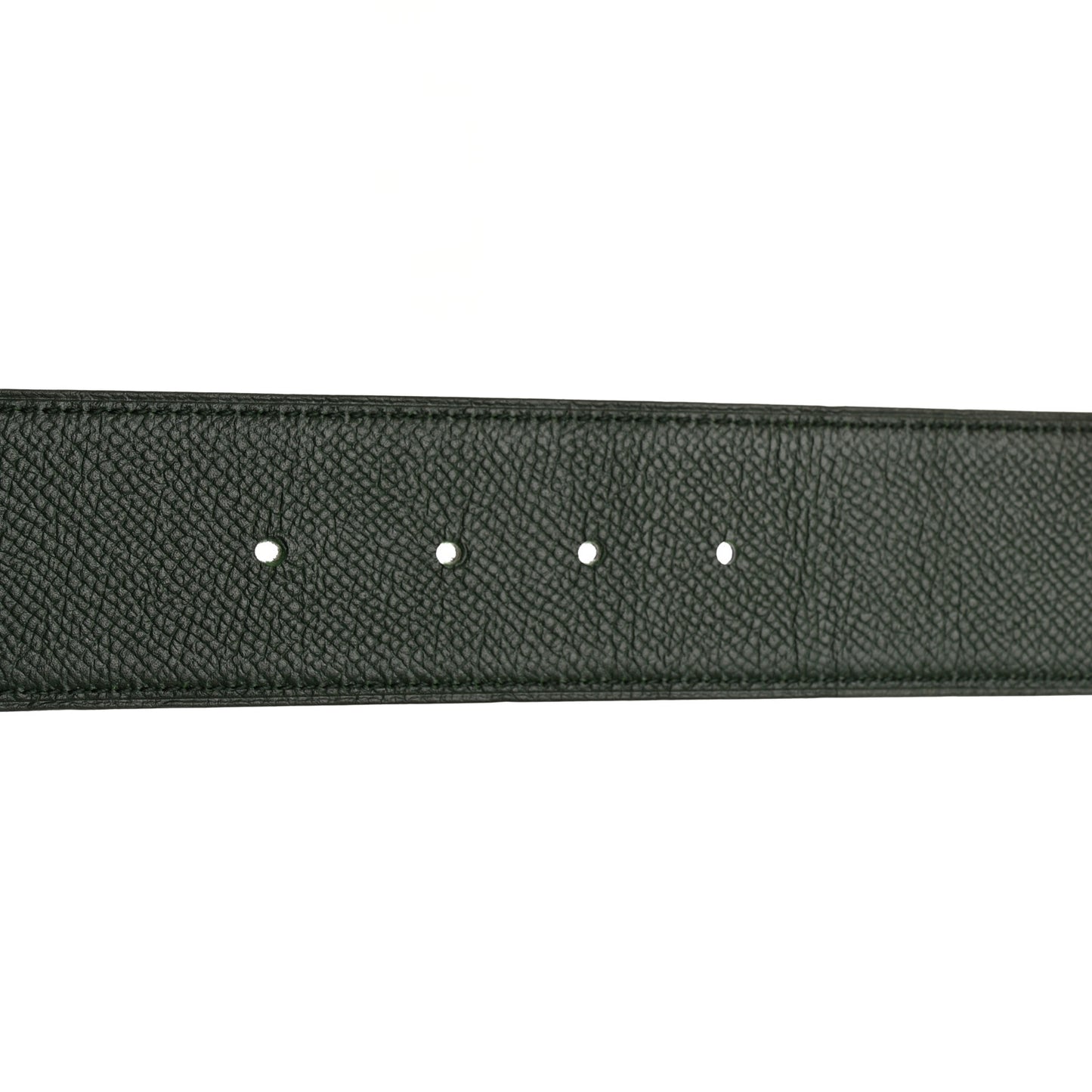 Epsom 42mm Belt Strap 90 Black Vert Anglais