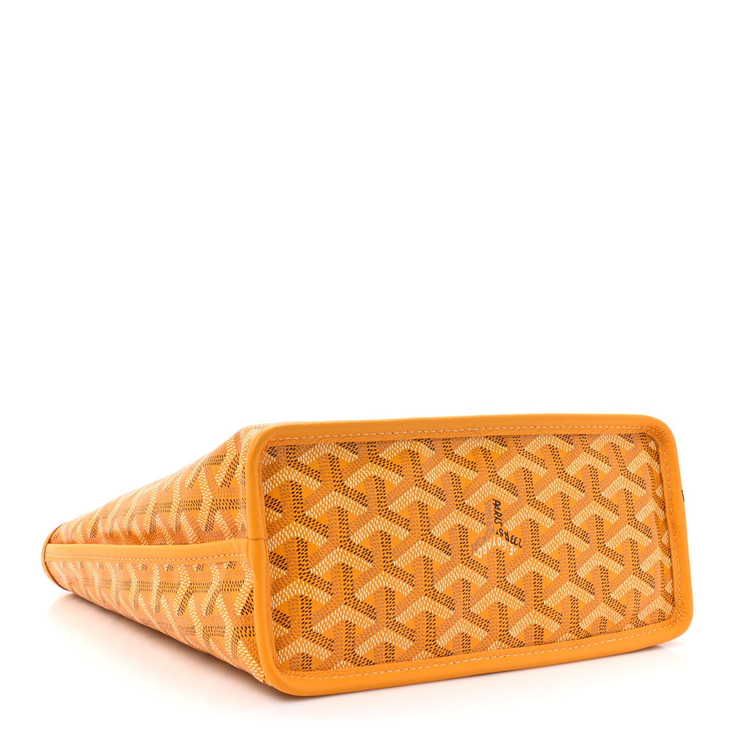 Goyardine Reversible Mini Anjou Yellow