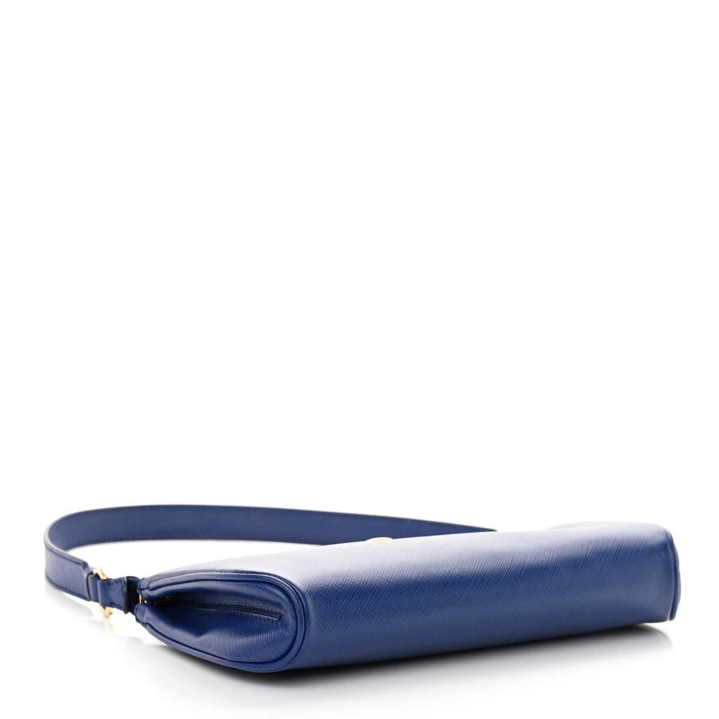 Calfskin Shoulder Bag Blue