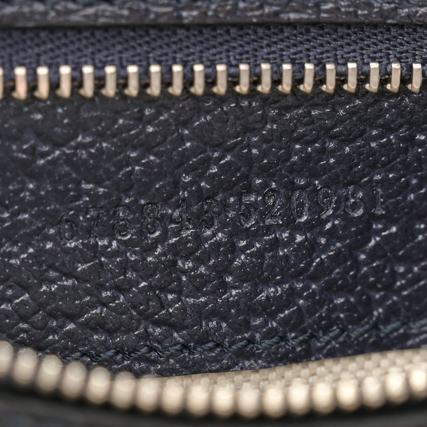 GG Supreme Monogram Textured Dollar Calfskin Web Small Jackie 1961 Hobo Beige Blue