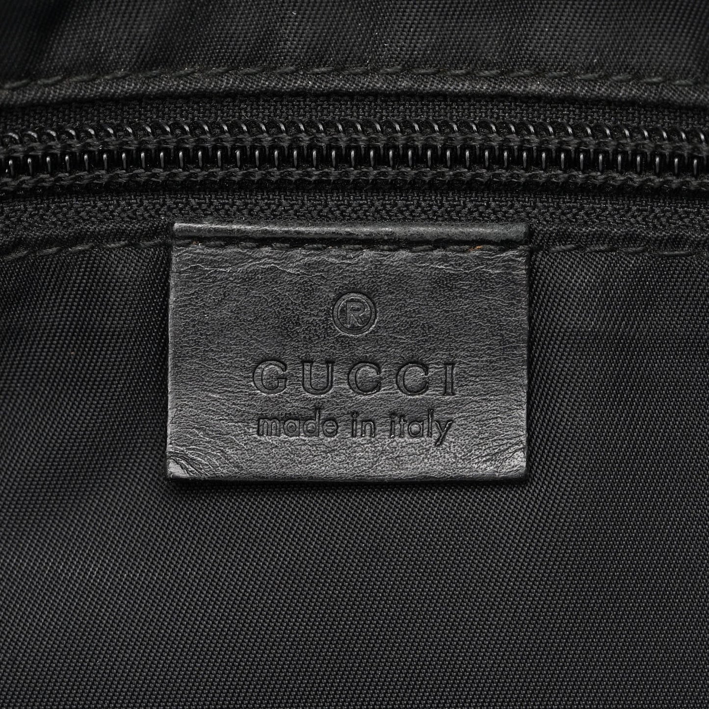 GG Supreme Monogram Crossbody Messenger Bag Black Grey
