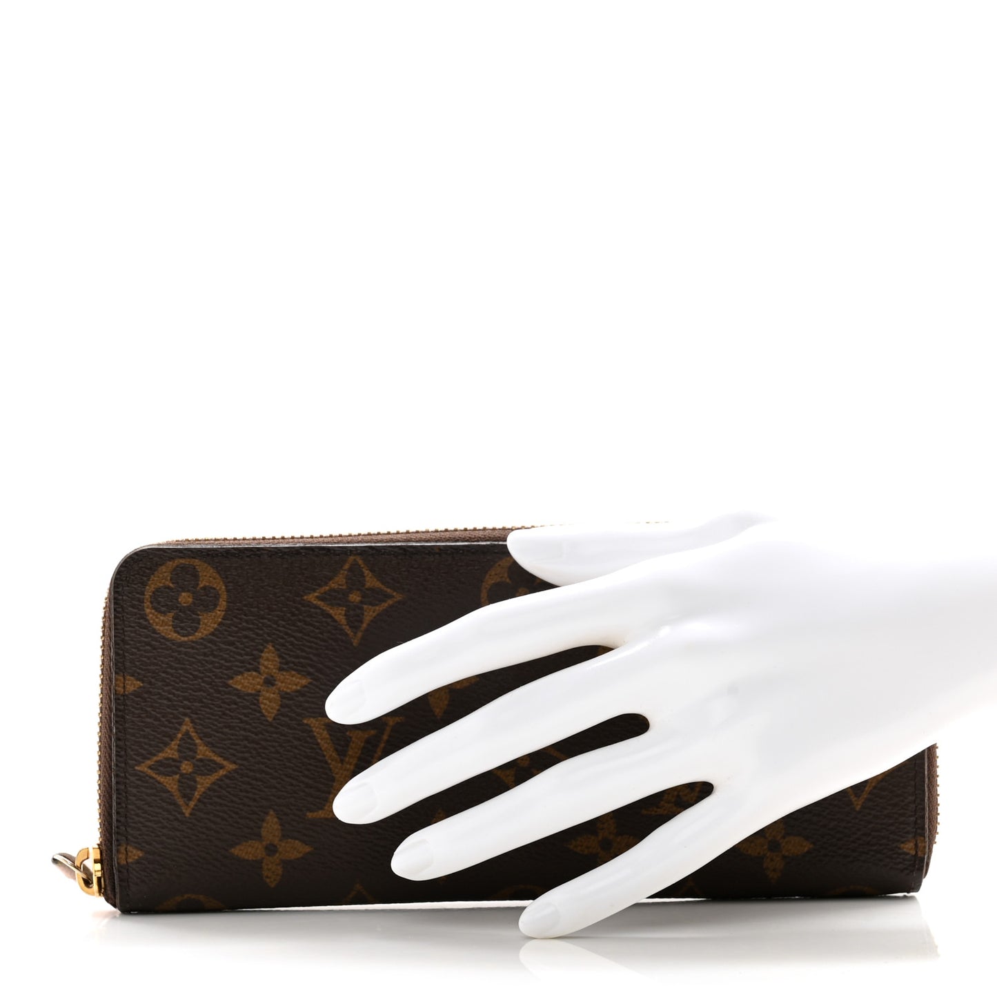 LOUIS VUITTON Monogram Clemence Wallet Rose Ballerine