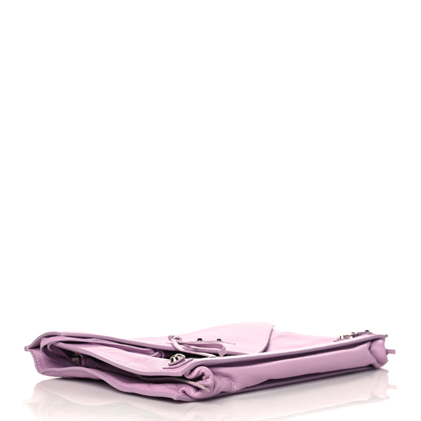 Veau Papier Sight Clutch Rose Orchid