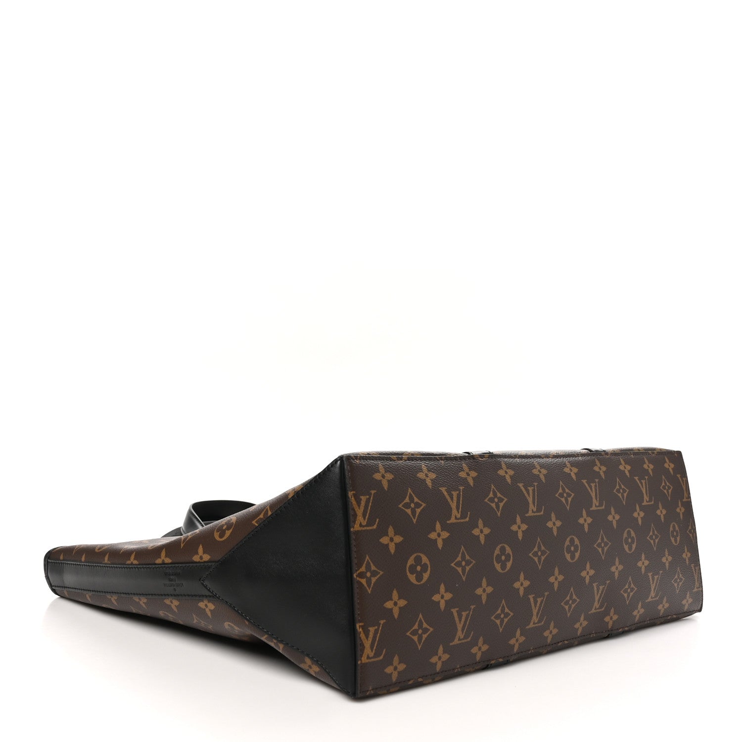 Louis Vuitton Monogram Macassar Weekend Tote GM 5 of 10
