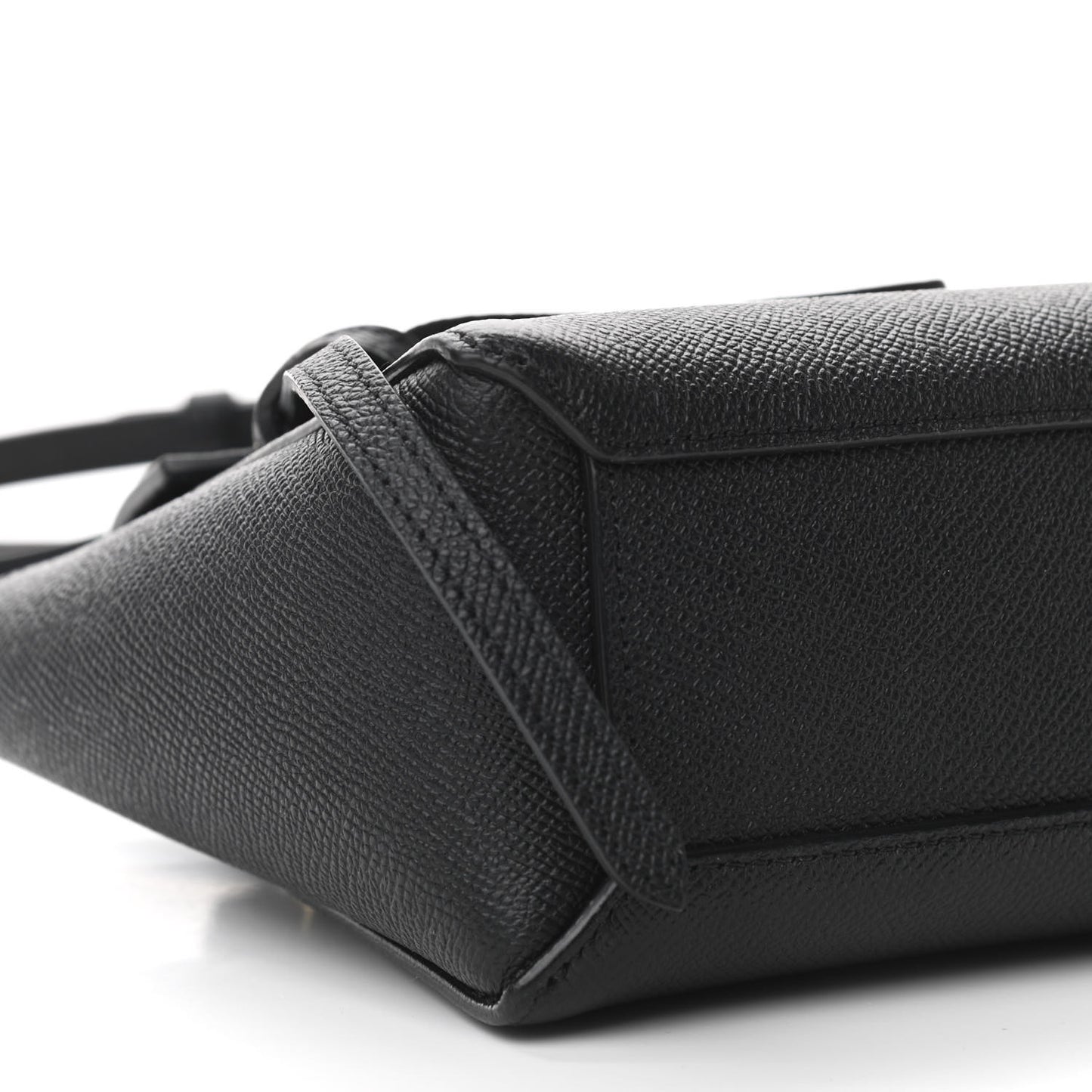Grained Calfskin Pico Belt Bag Black