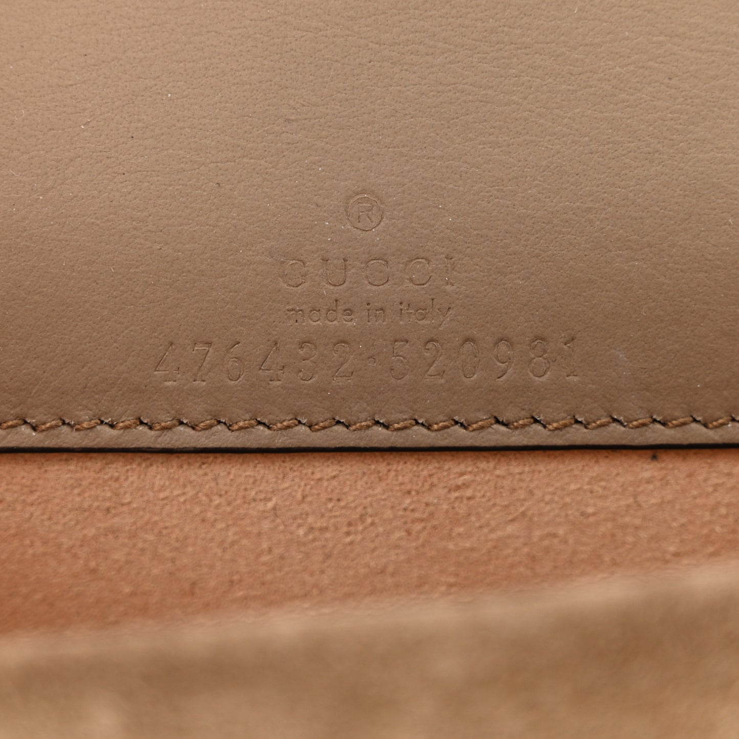 GG Supreme Monogram Super Mini Dionysus Shoulder Bag Taupe