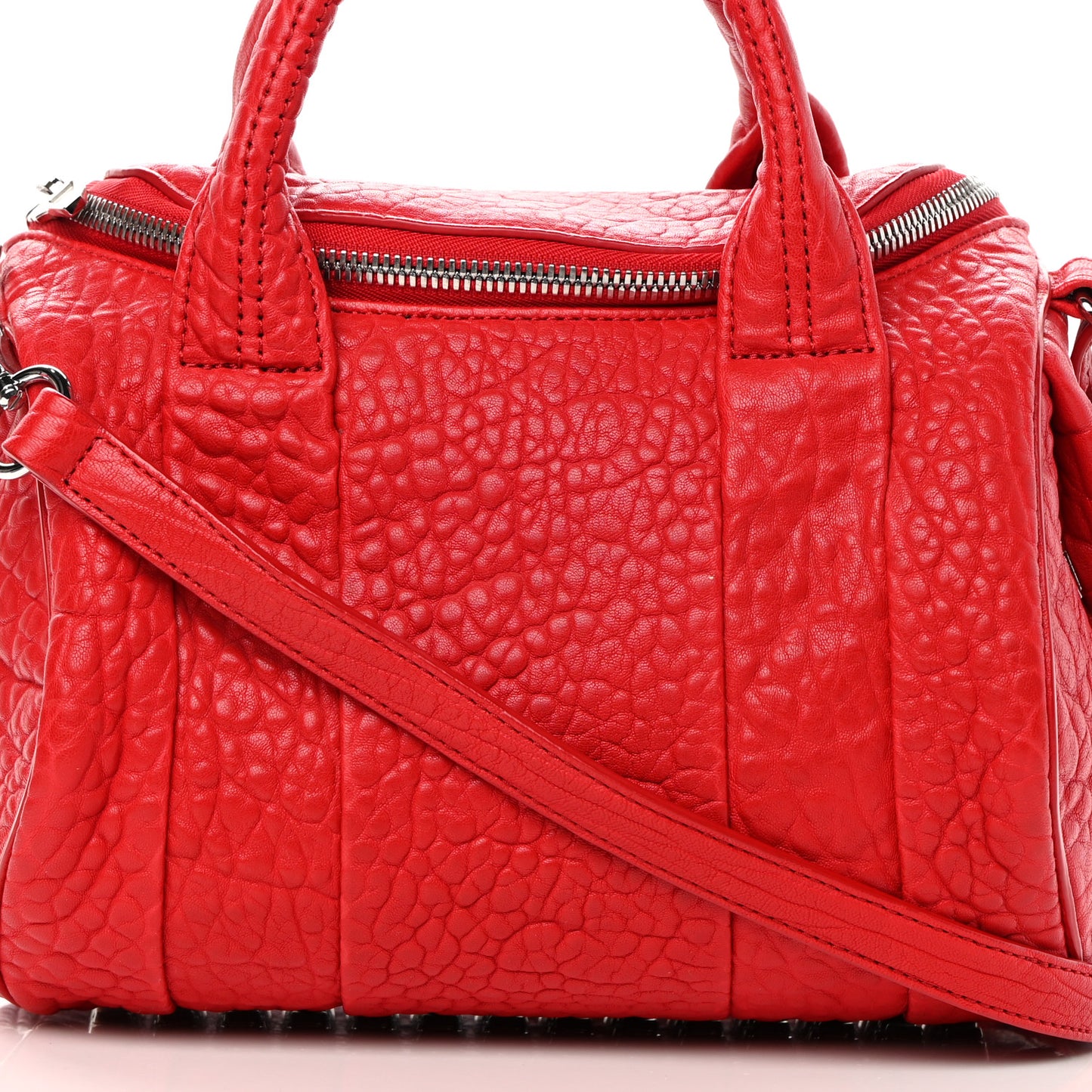 Pebbled Lambskin Rockie Red