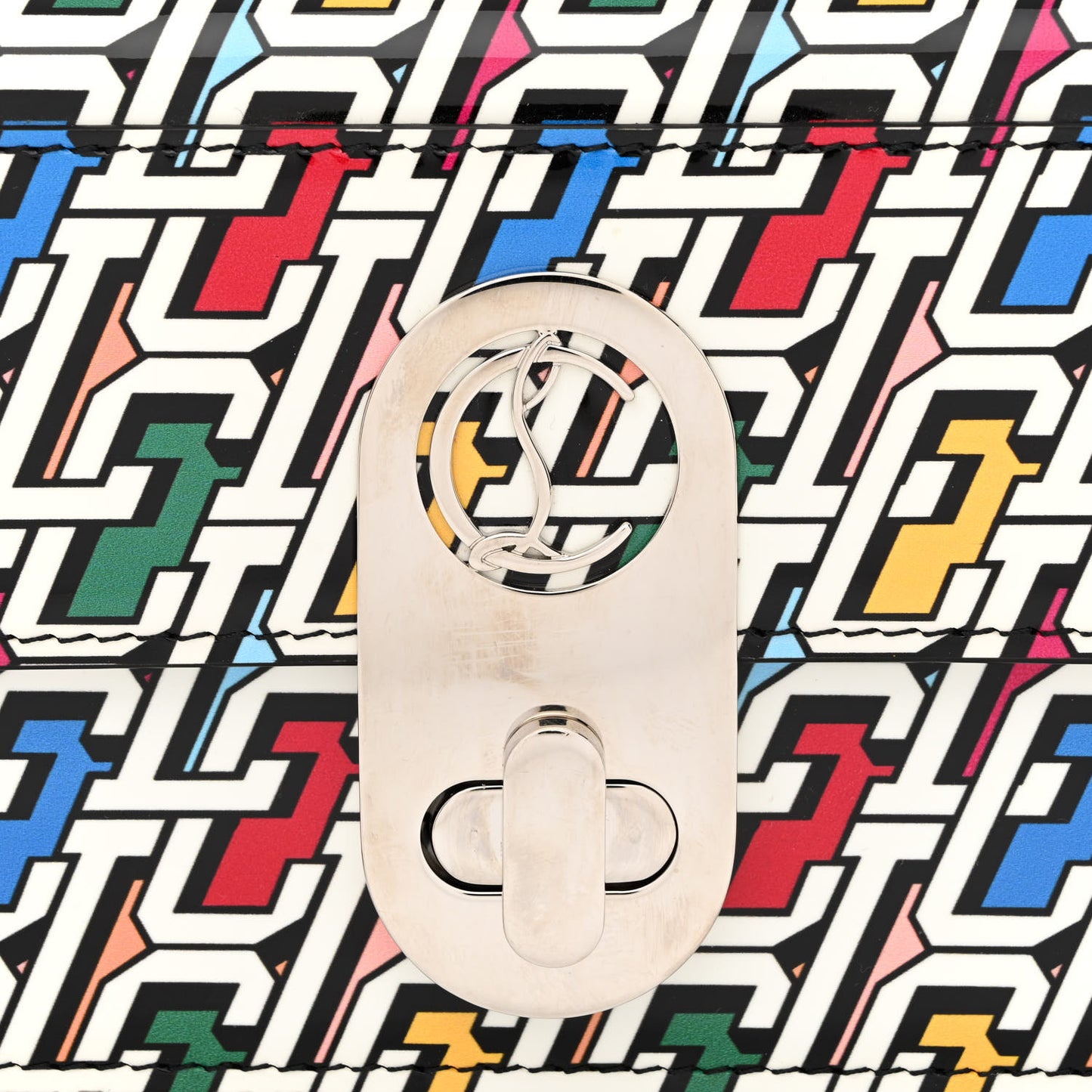 Patent Elisa Baguette Multicolor