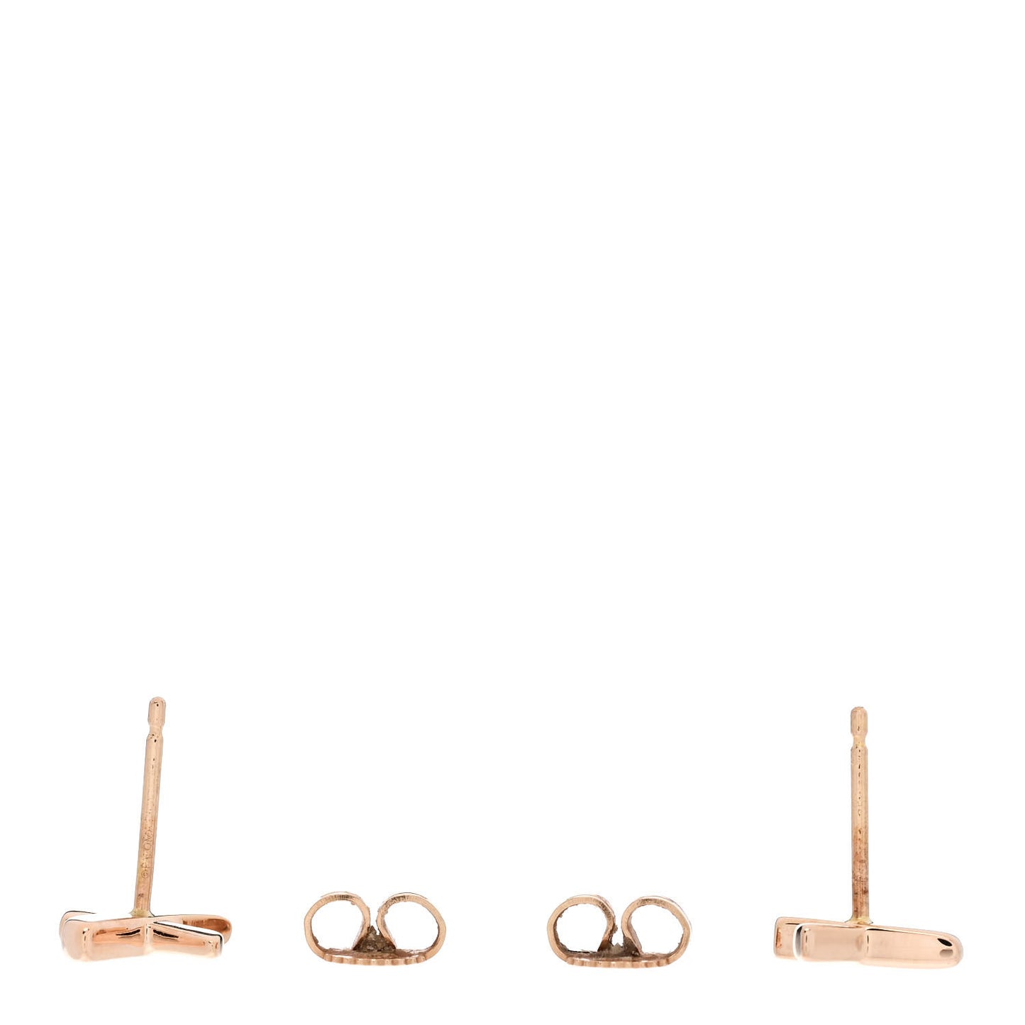 18K Rose Gold Small Paloma's Graffiti X Earrings
