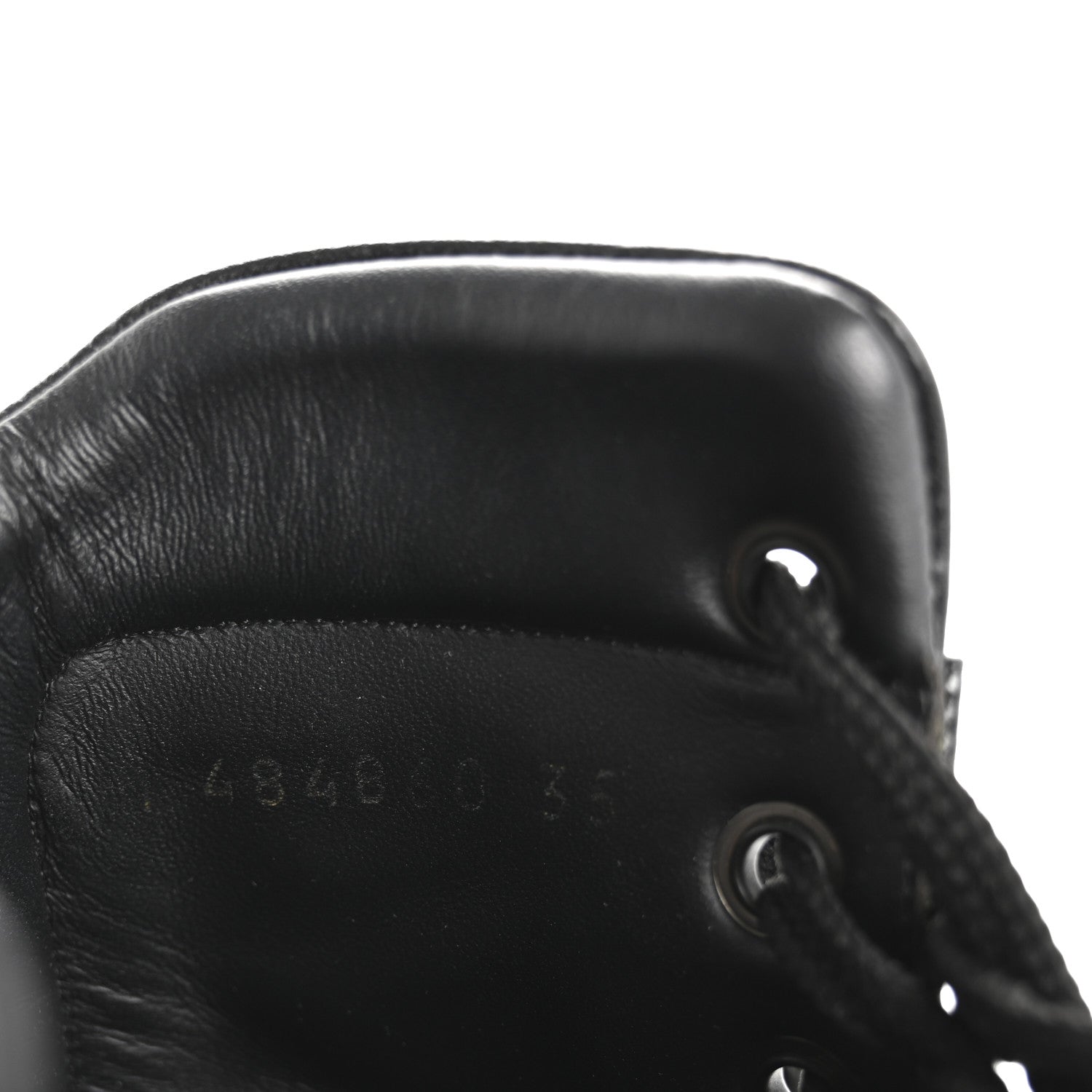 Saint Laurent Calfskin William Double-Laced Boot 35 Black 9 of 14