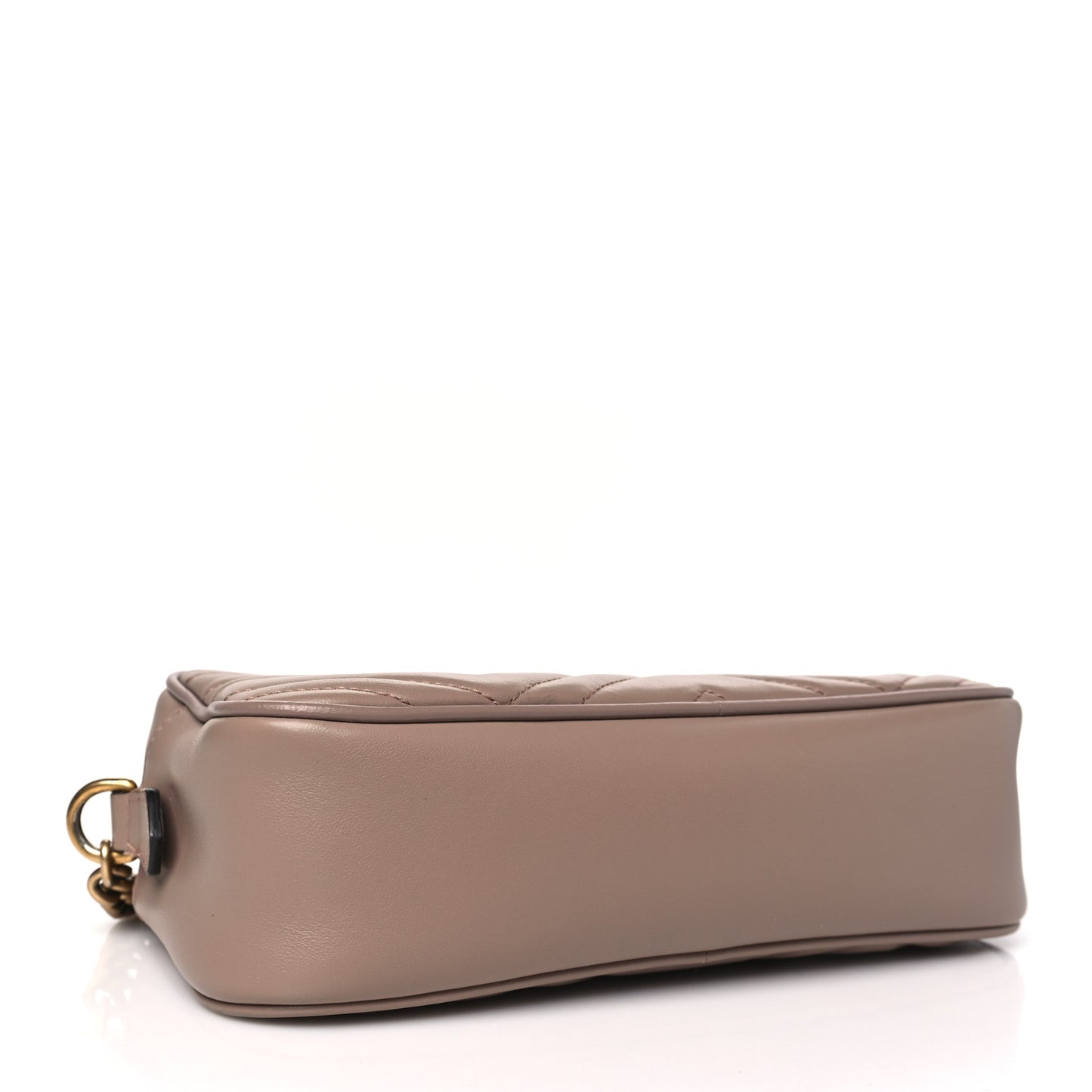 Calfskin Matelasse Small GG Marmont Chain Shoulder Bag Porcelain Rose