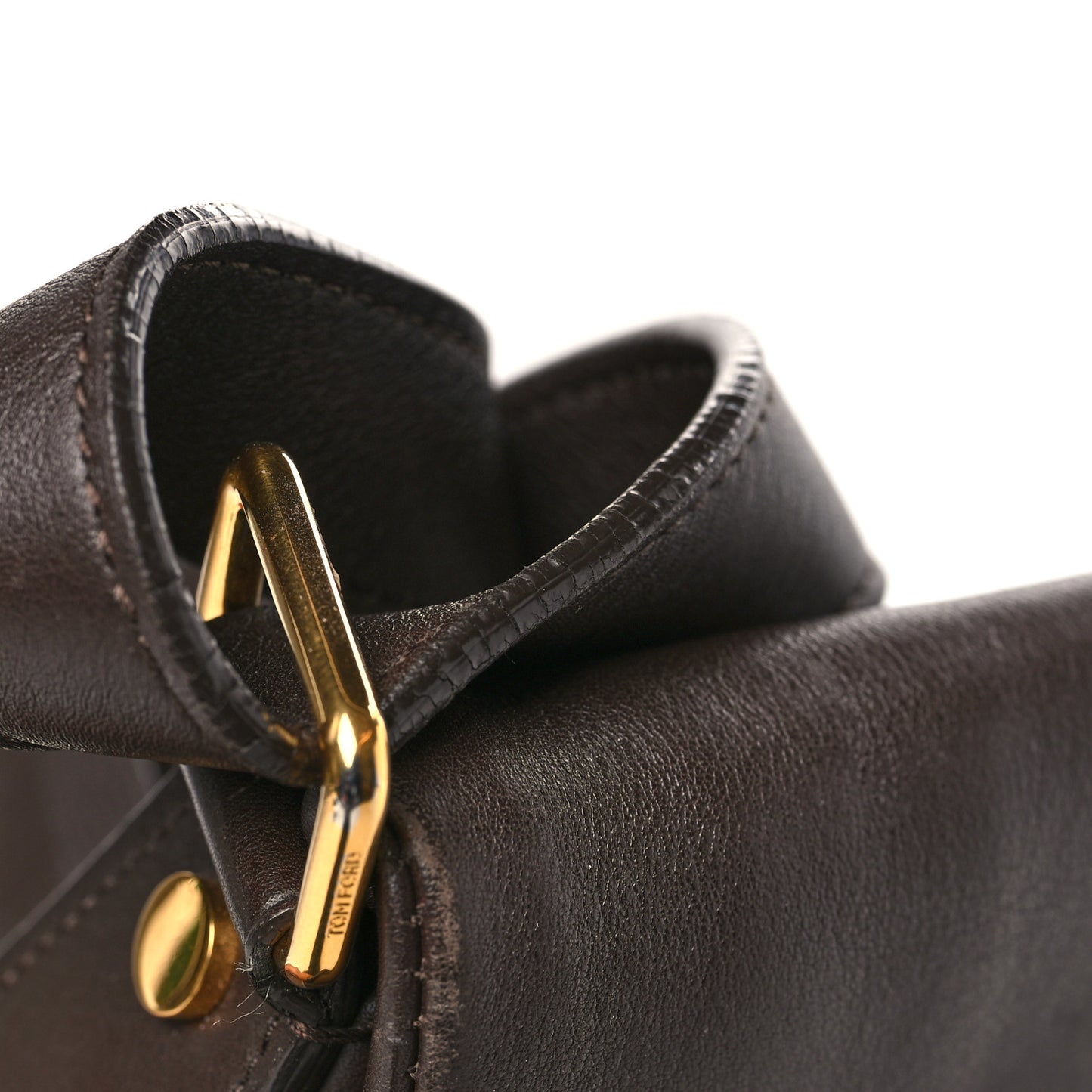 Calfskin Medium Jennifer Crossbody Bag Brown