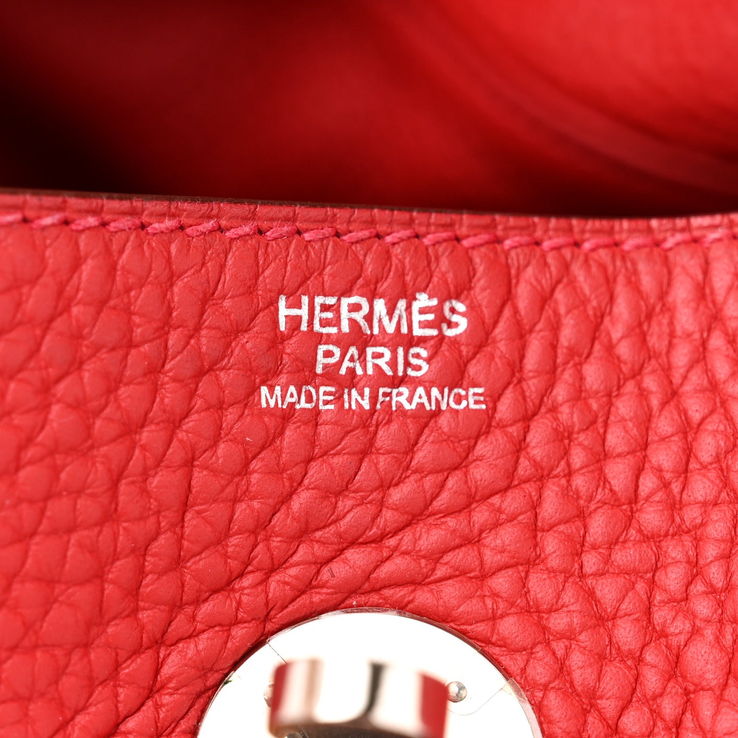 Taurillon Clemence Lindy 30 Rouge Casaque