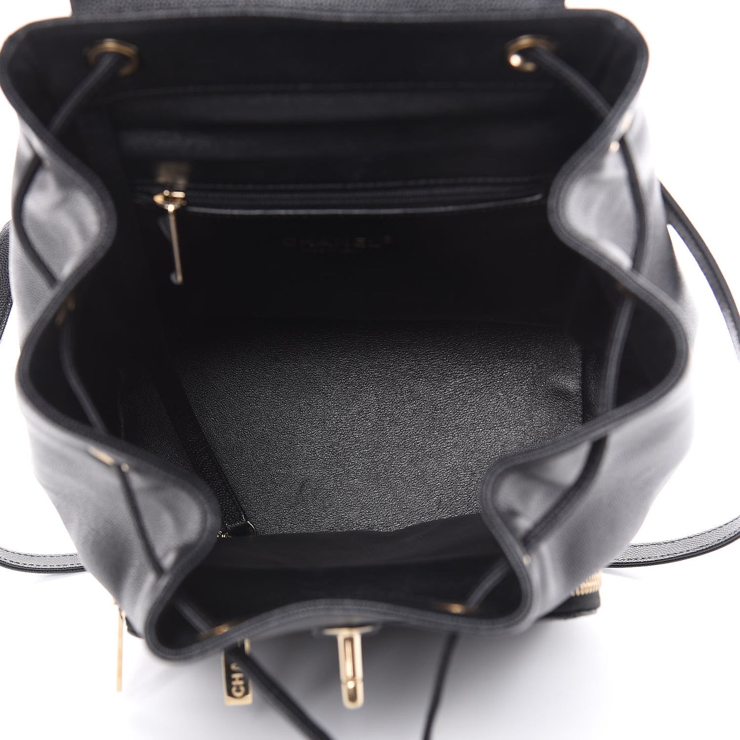 Caviar Quilted Business Affinity Backpack Black