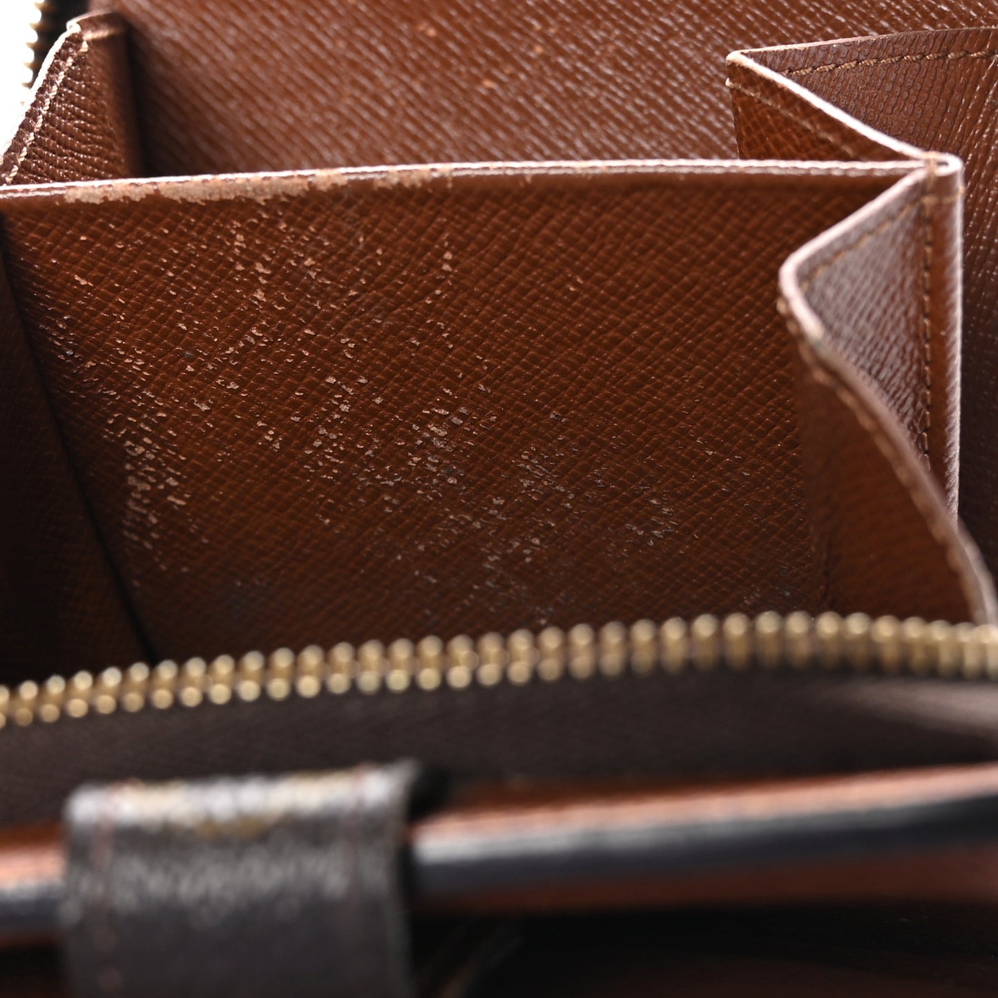 Monogram Compact Zippe Zipped Wallet