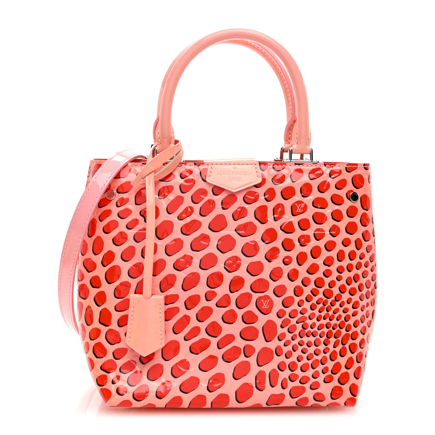 Vernis Jungle Dots Open Tote Sugar Pink Poppy