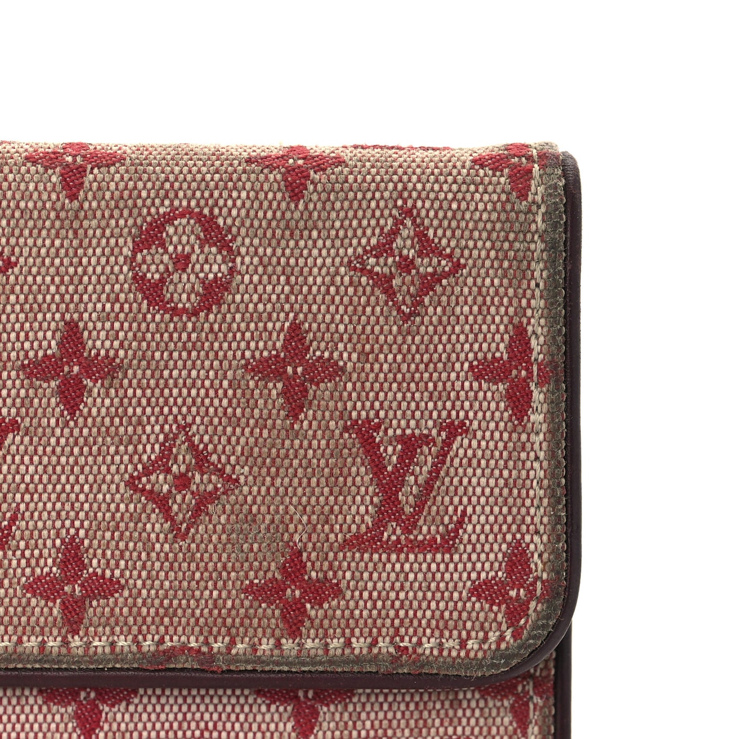Mini Monogram Porte Tresor International Wallet Cherry