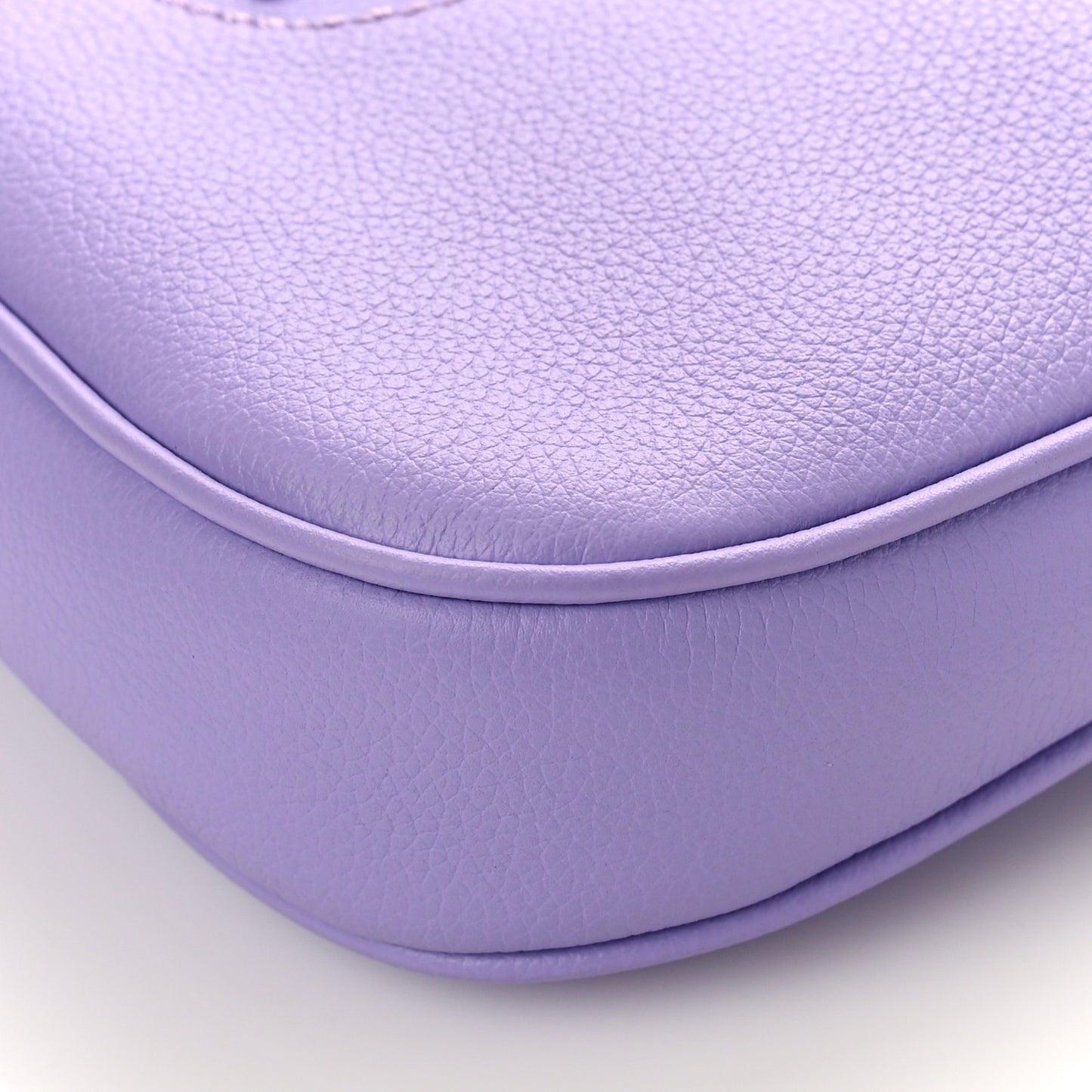 Calfskin La Medusa Small Hobo Crossbody Lilac