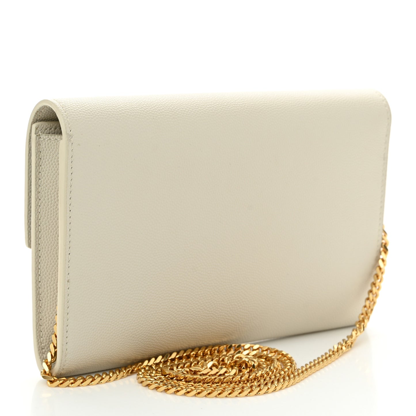 Grain De Poudre Monogram Uptown Chain Wallet Crema Soft